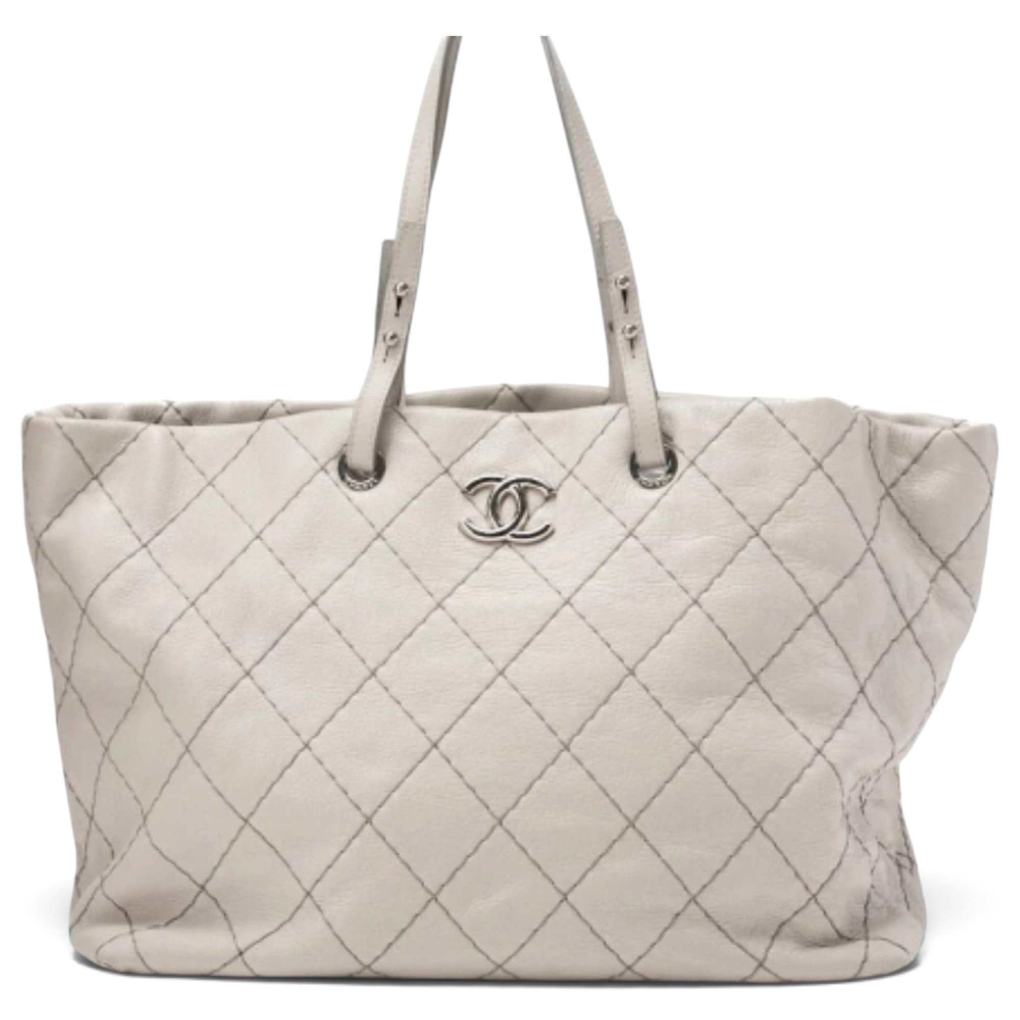 Leather tote