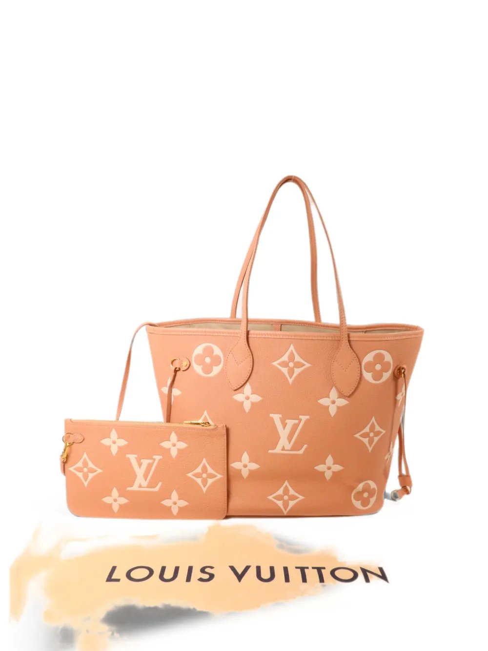 MM Neverfull Monogram Empreinte tote bag