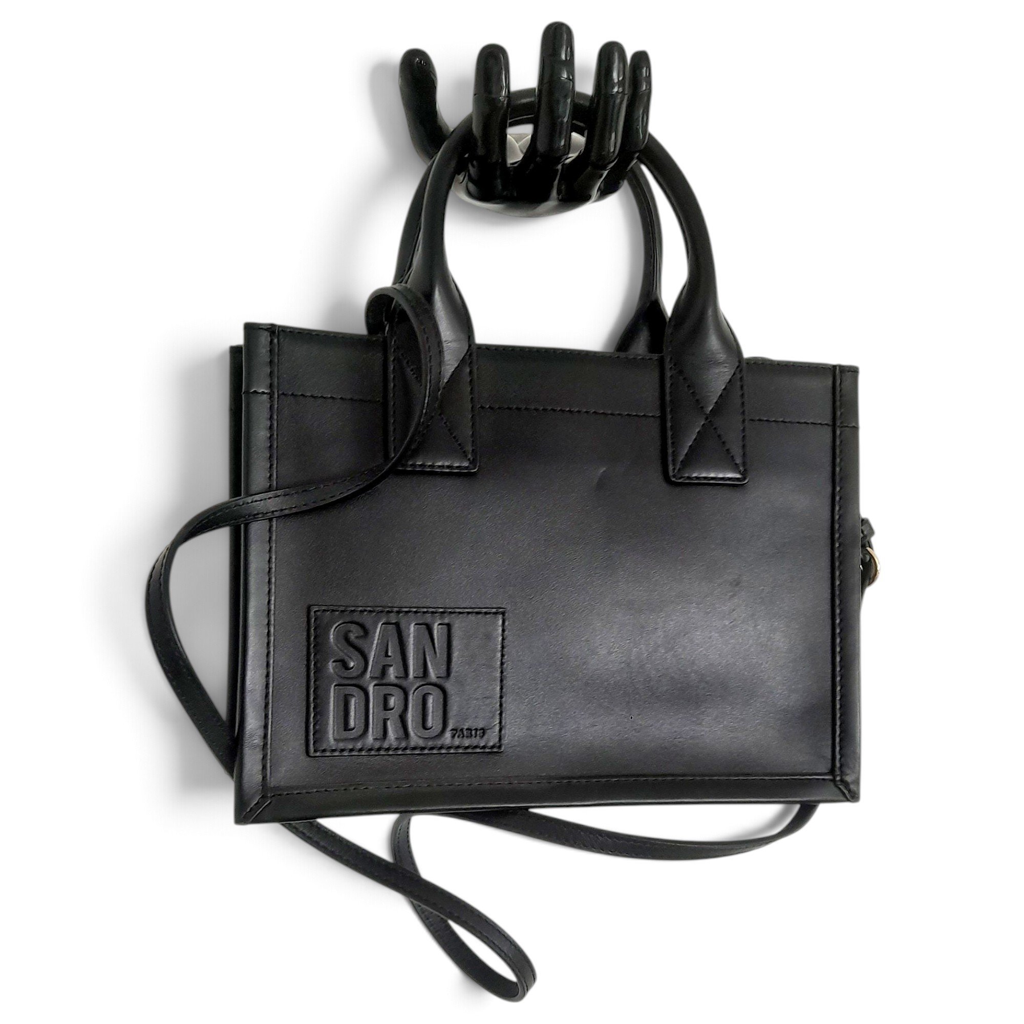 Leather crossbody bag