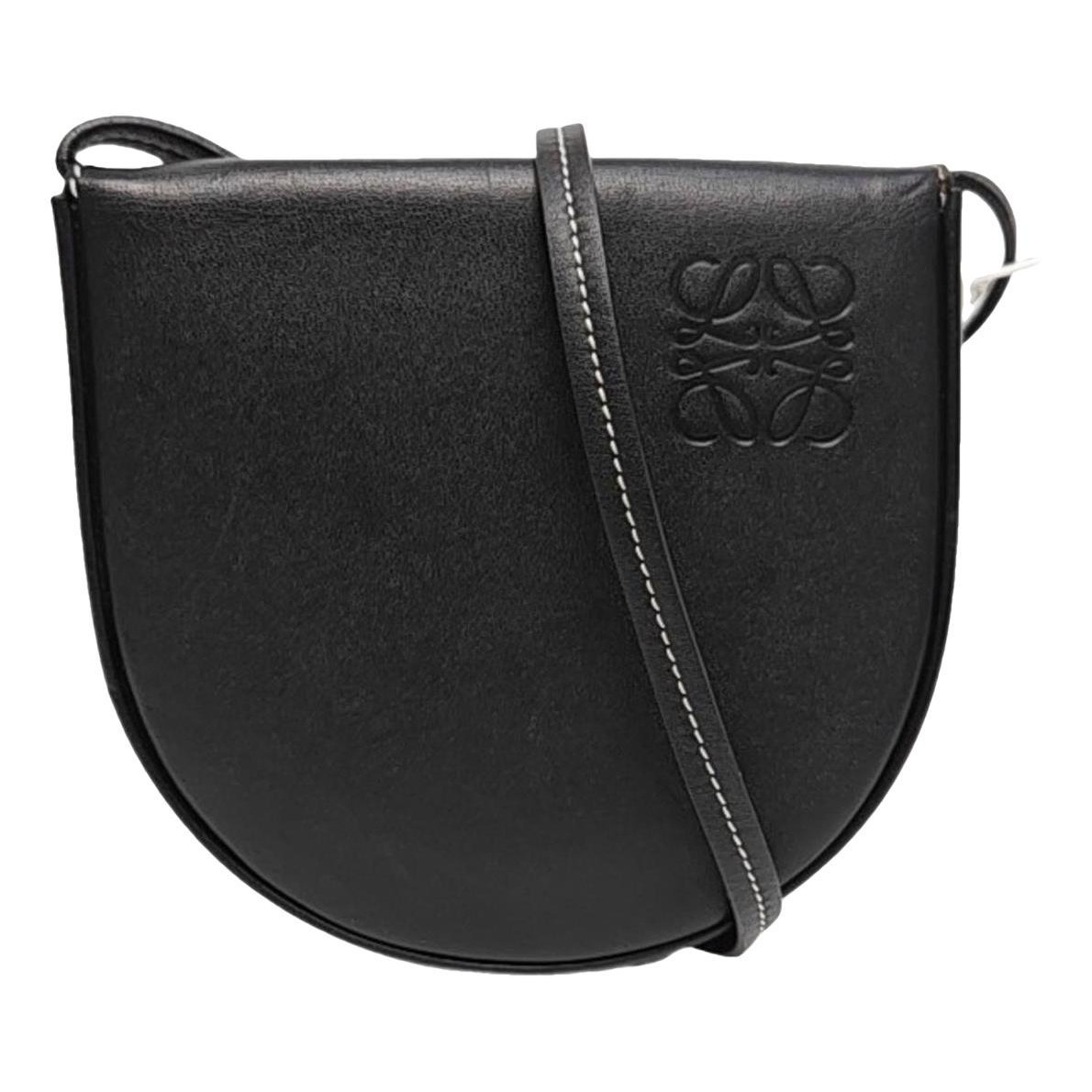 Heel leather crossbody bag