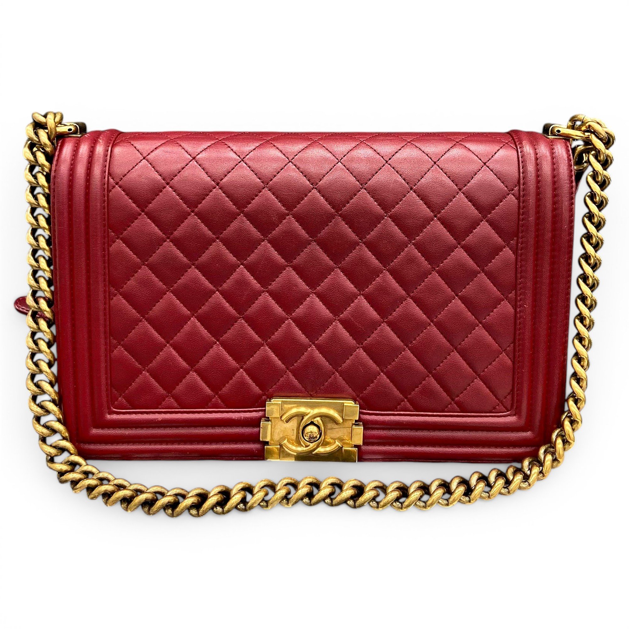 Boy leather handbag
