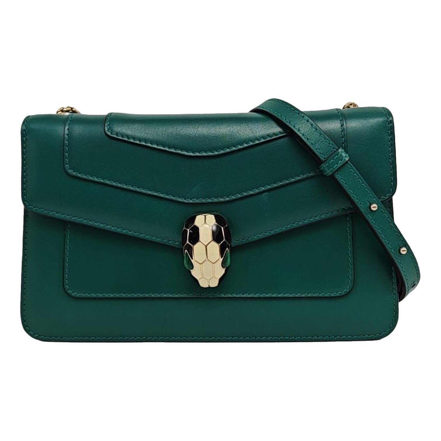 Serpenti leather crossbody bag