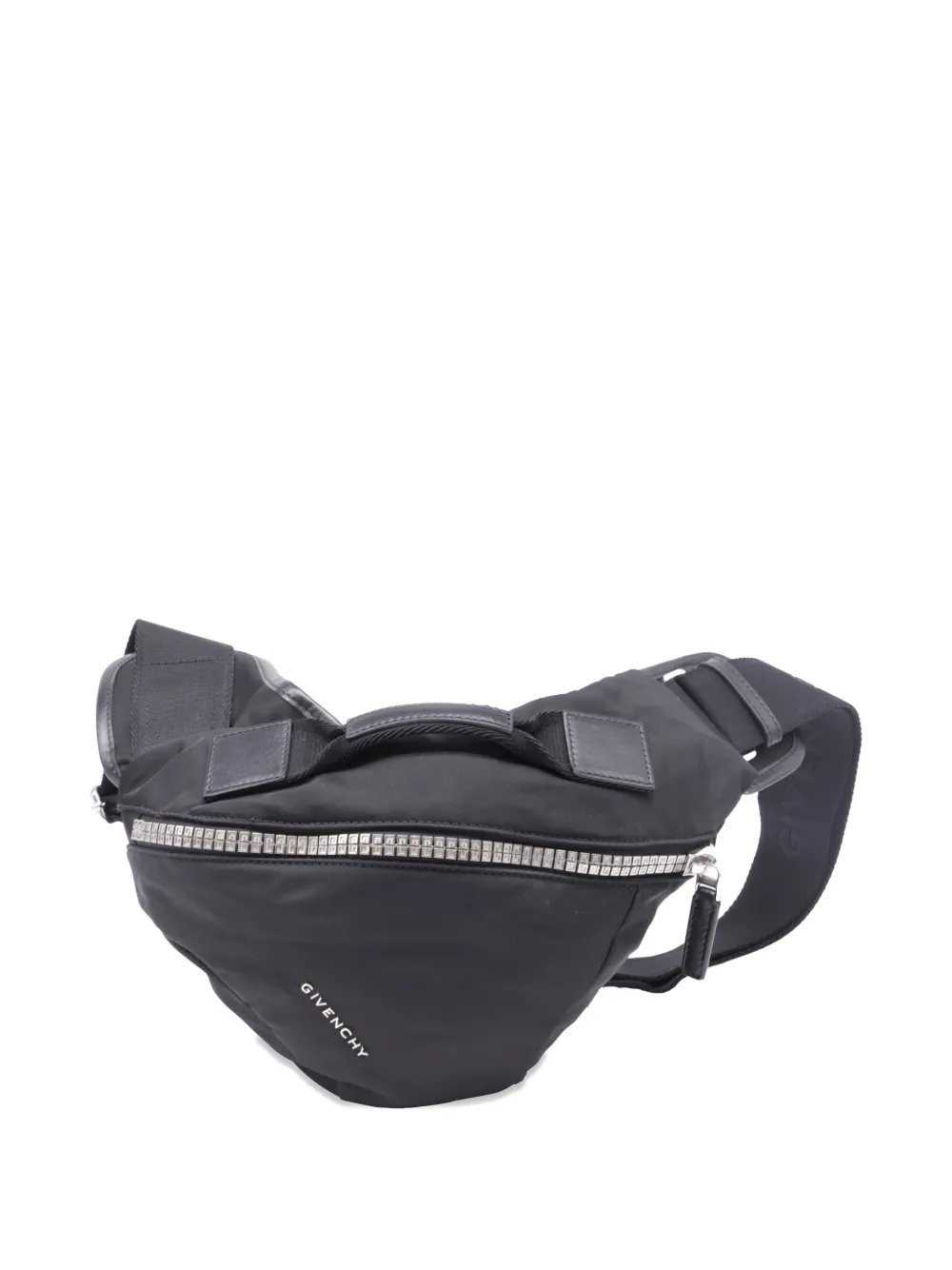 G-Zip triangle belt bag