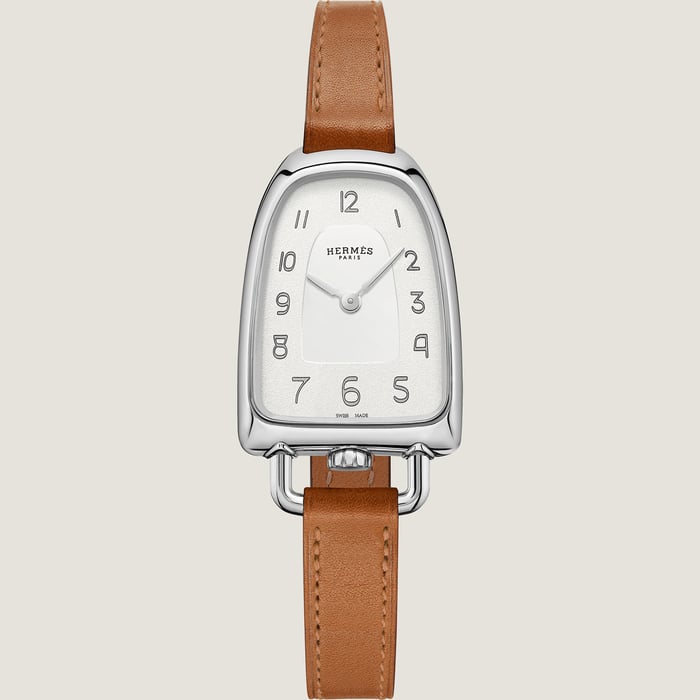 Sans Coloris Galop d'Hermès Watch, Medium Model, 32 MM