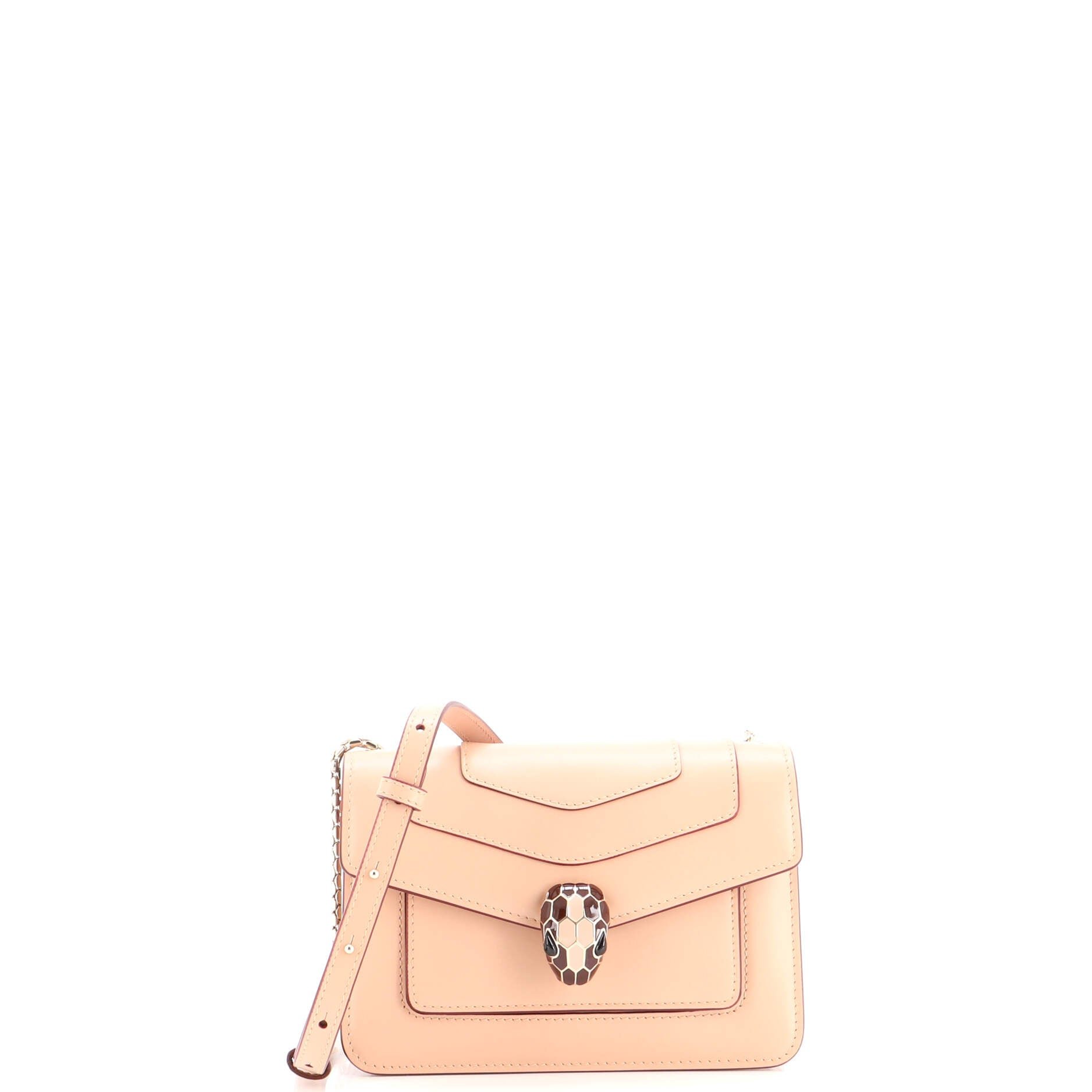 Serpenti Forever Shoulder Bag Leather Mini