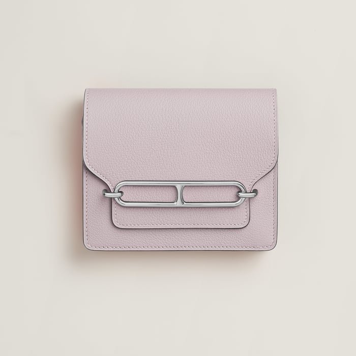 Mauve Pâle Roulis Slim Wallet