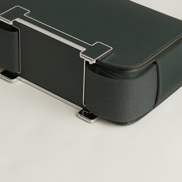 Vert Mangrove Hermès Geta Bag