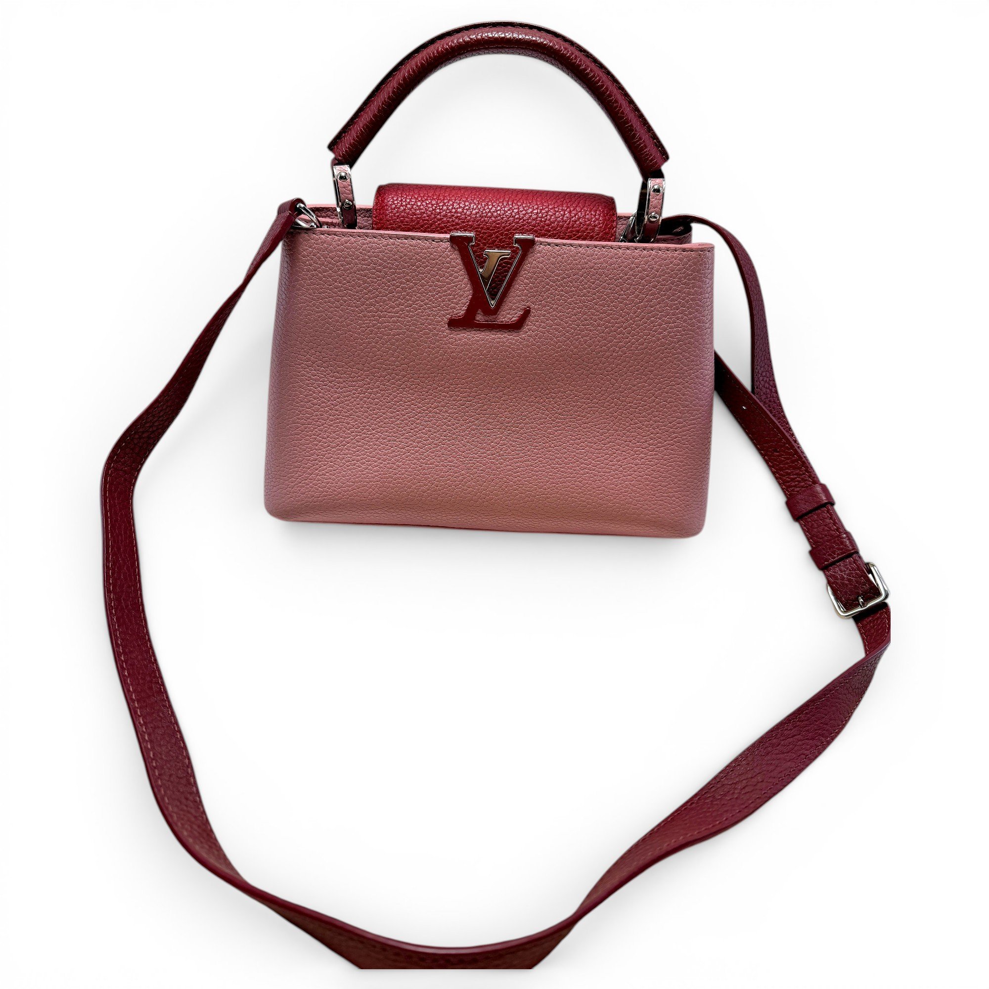 Capucines leather crossbody bag