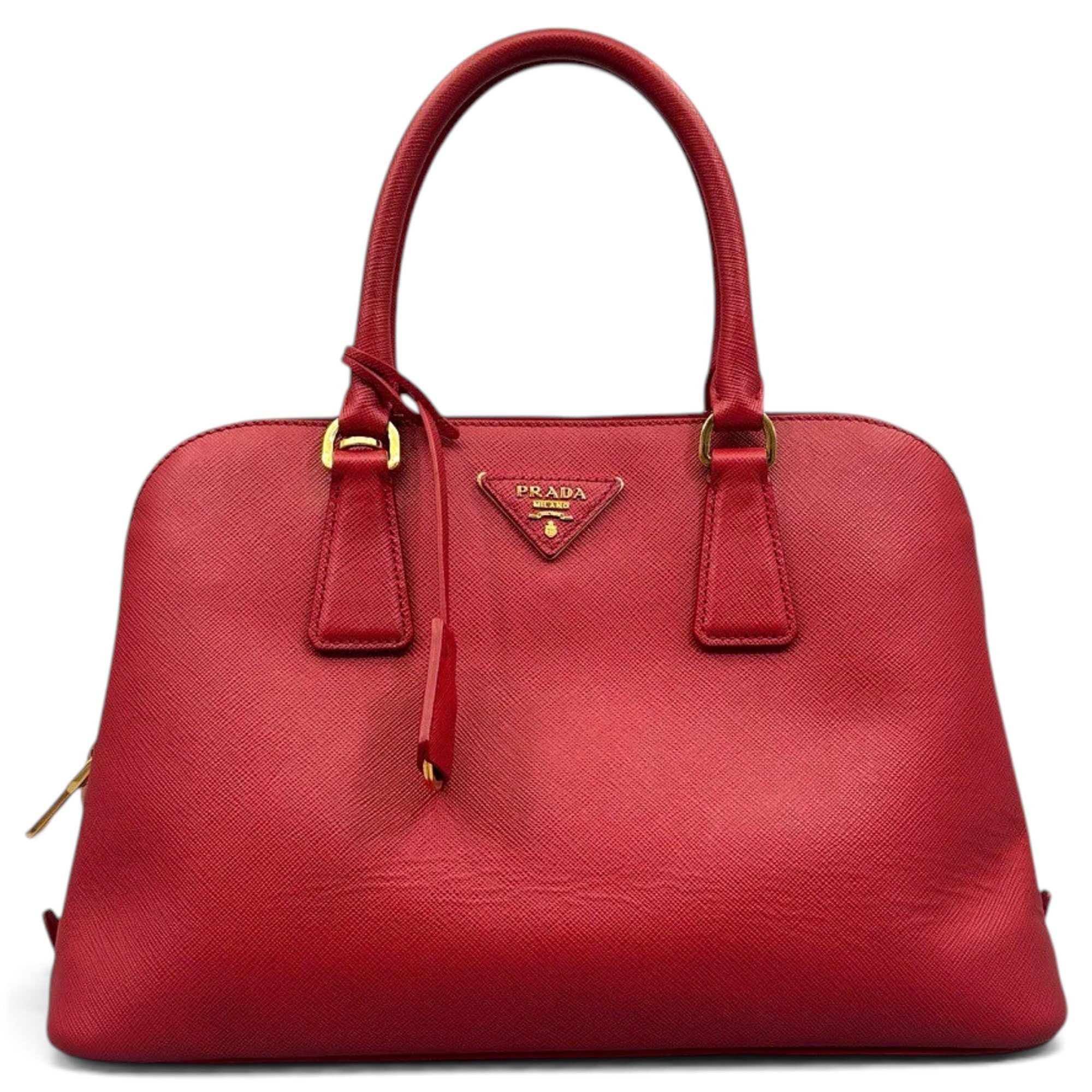 Promenade leather handbag