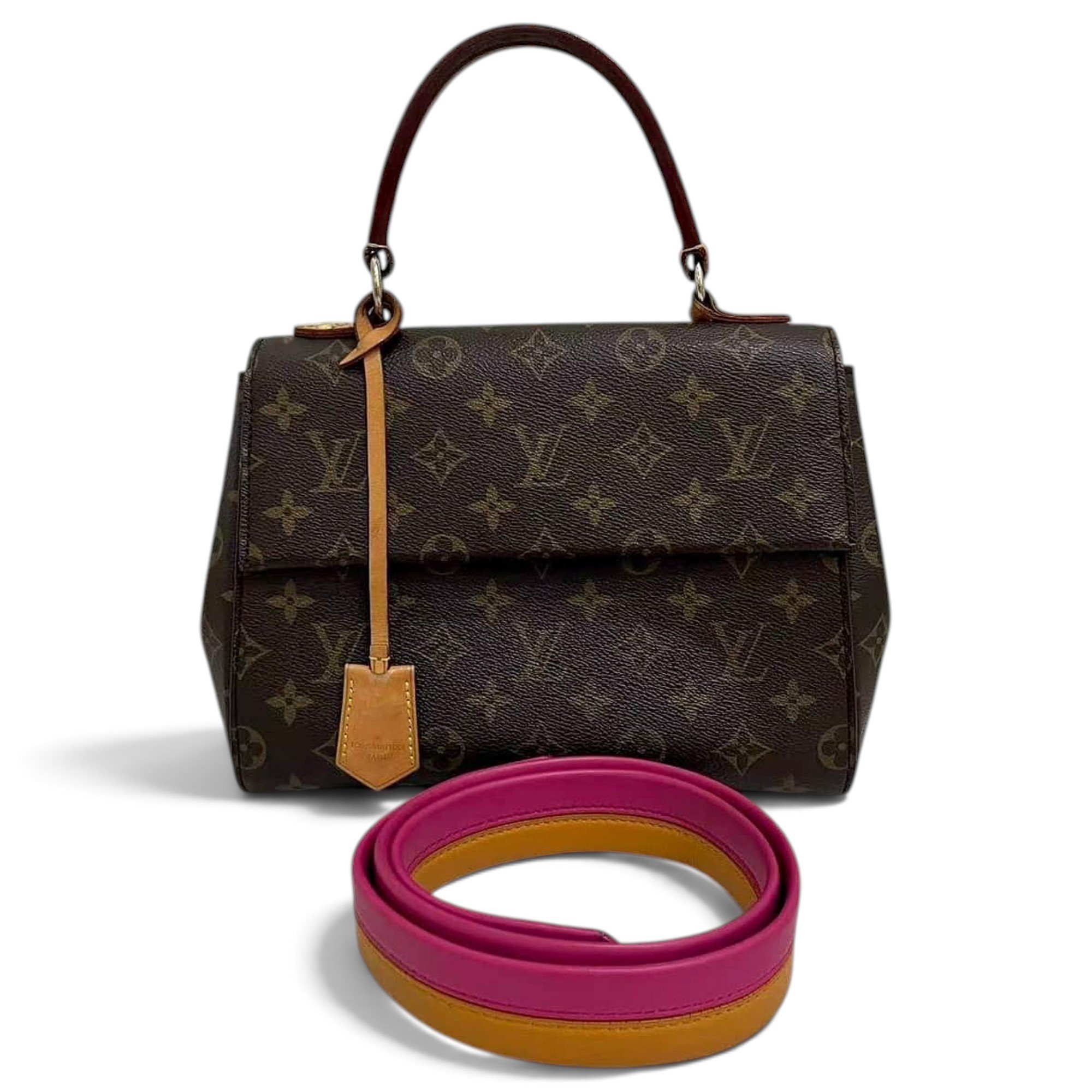 Cluny leather crossbody bag