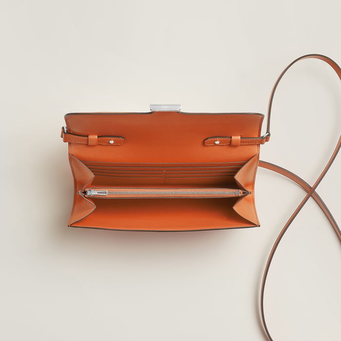 Orange Constance to Go Wallet