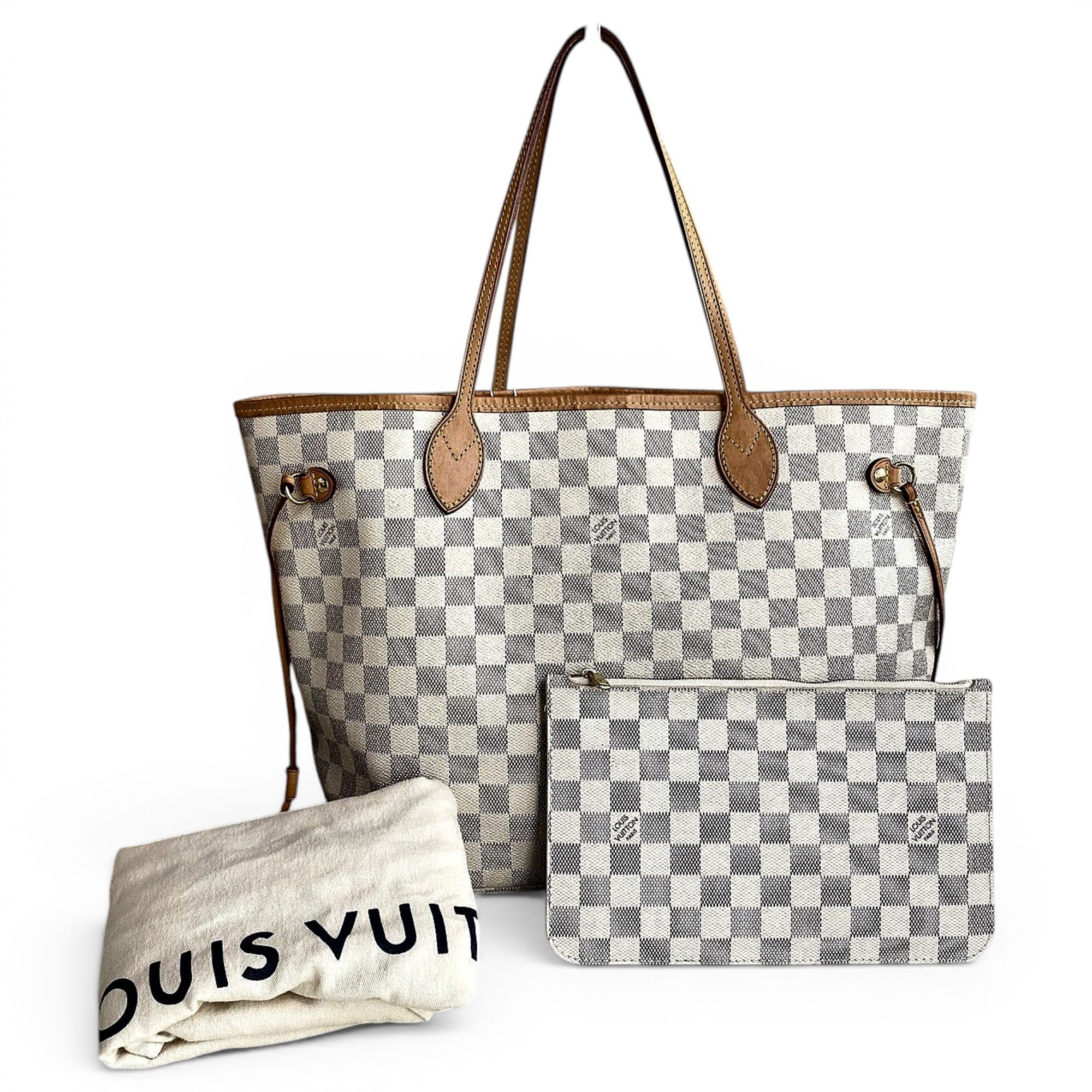 Leather tote