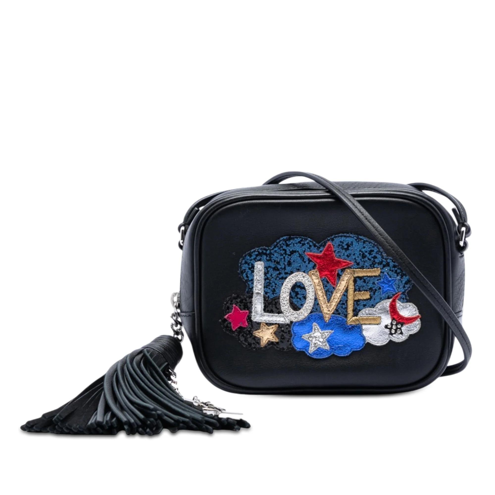 Blogger leather mini bag