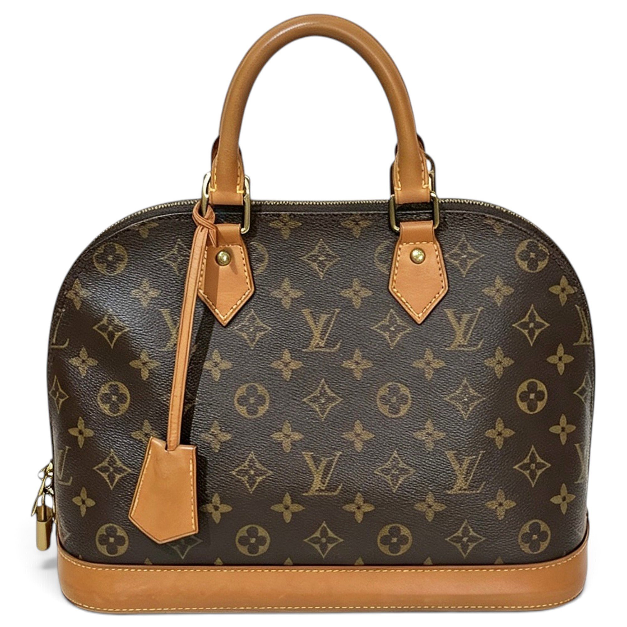 Alma leather handbag