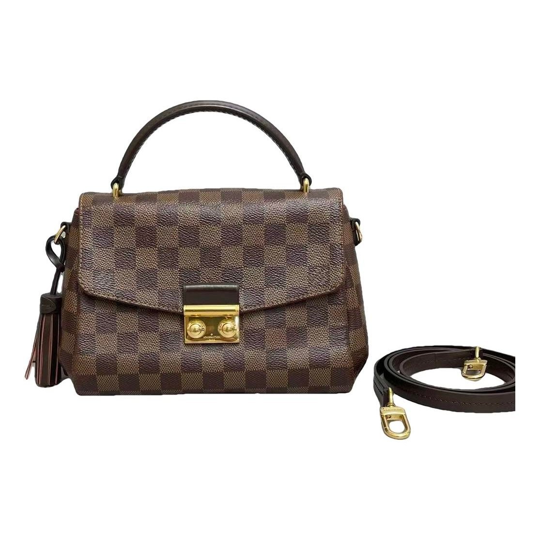 Croisette leather handbag