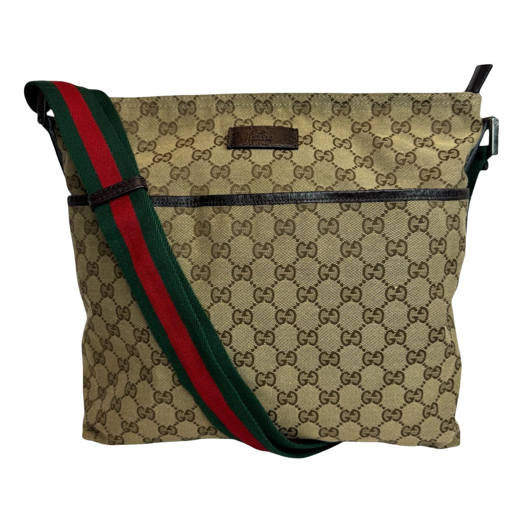 Leather crossbody bag