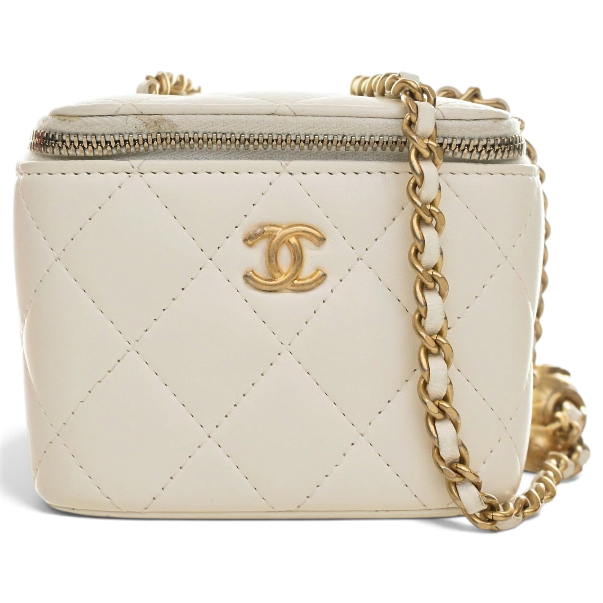 Leather mini bag