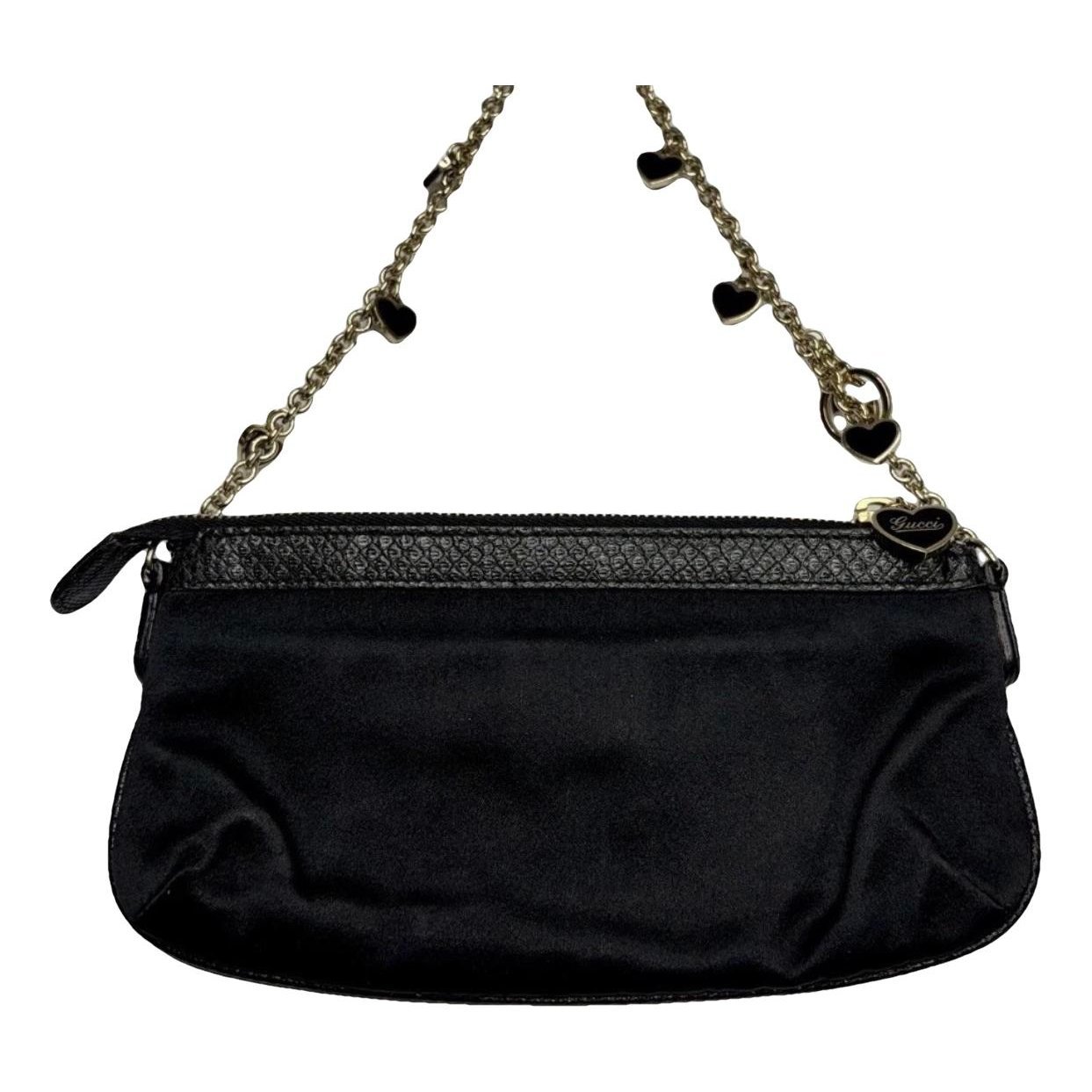 Silk clutch bag