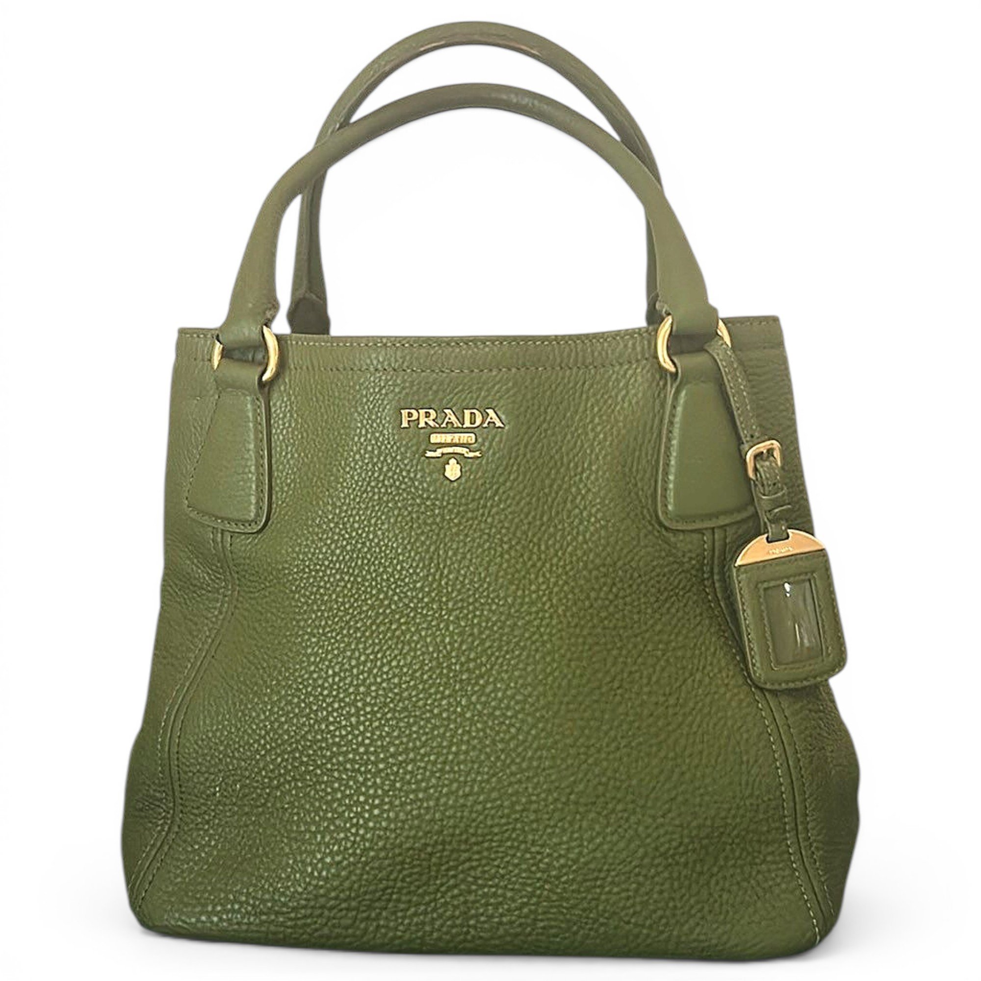 Leather tote
