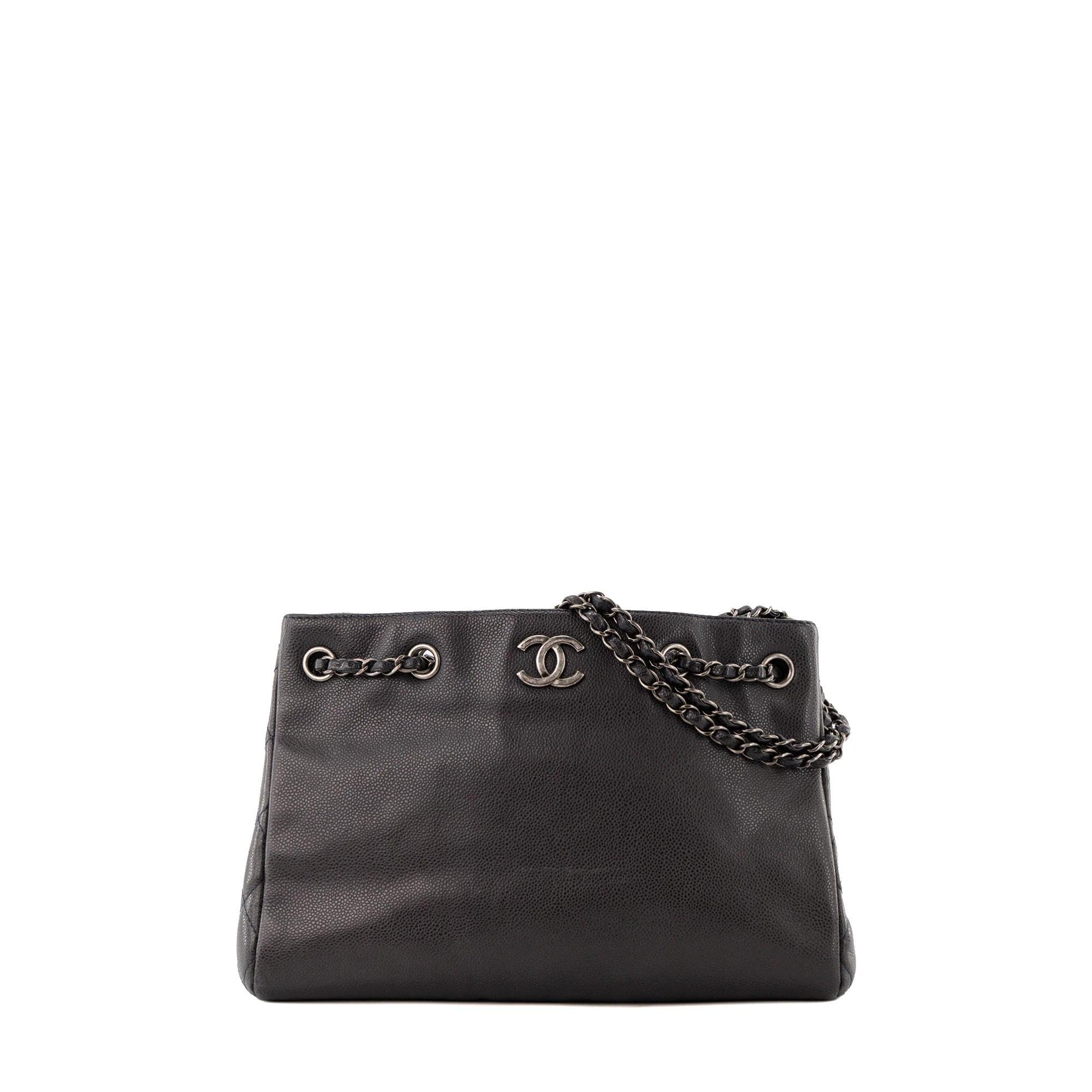 Classic CC Shopping leather tote