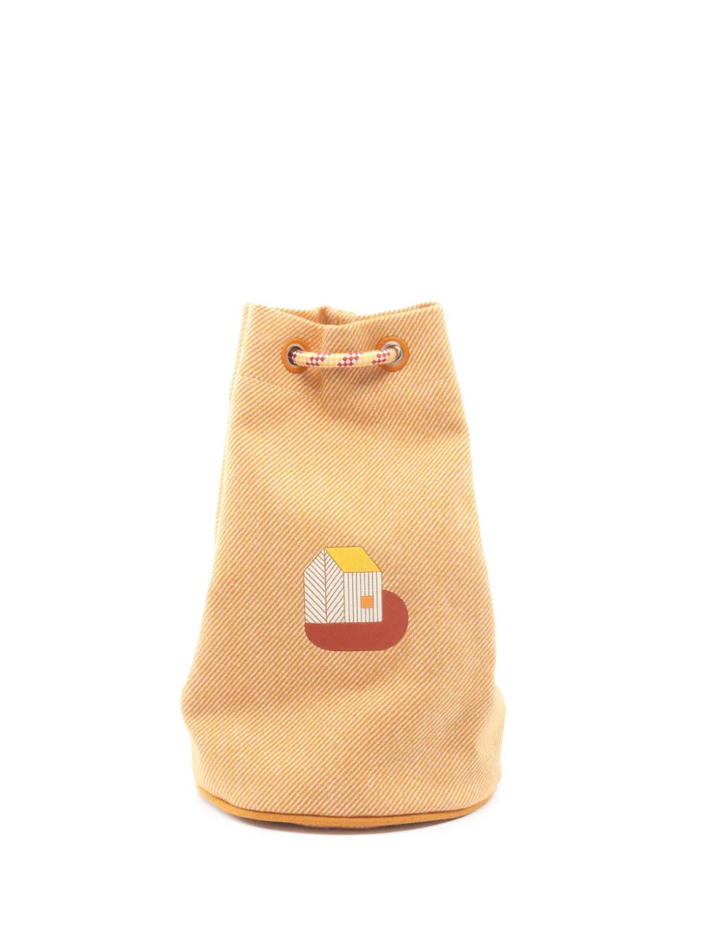 2010-2026 Wool Les Cabanes Drawstring Bag bucket bag