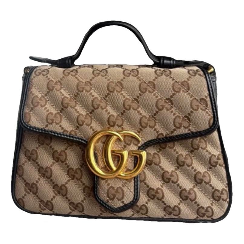 GG Marmont Flap leather crossbody bag