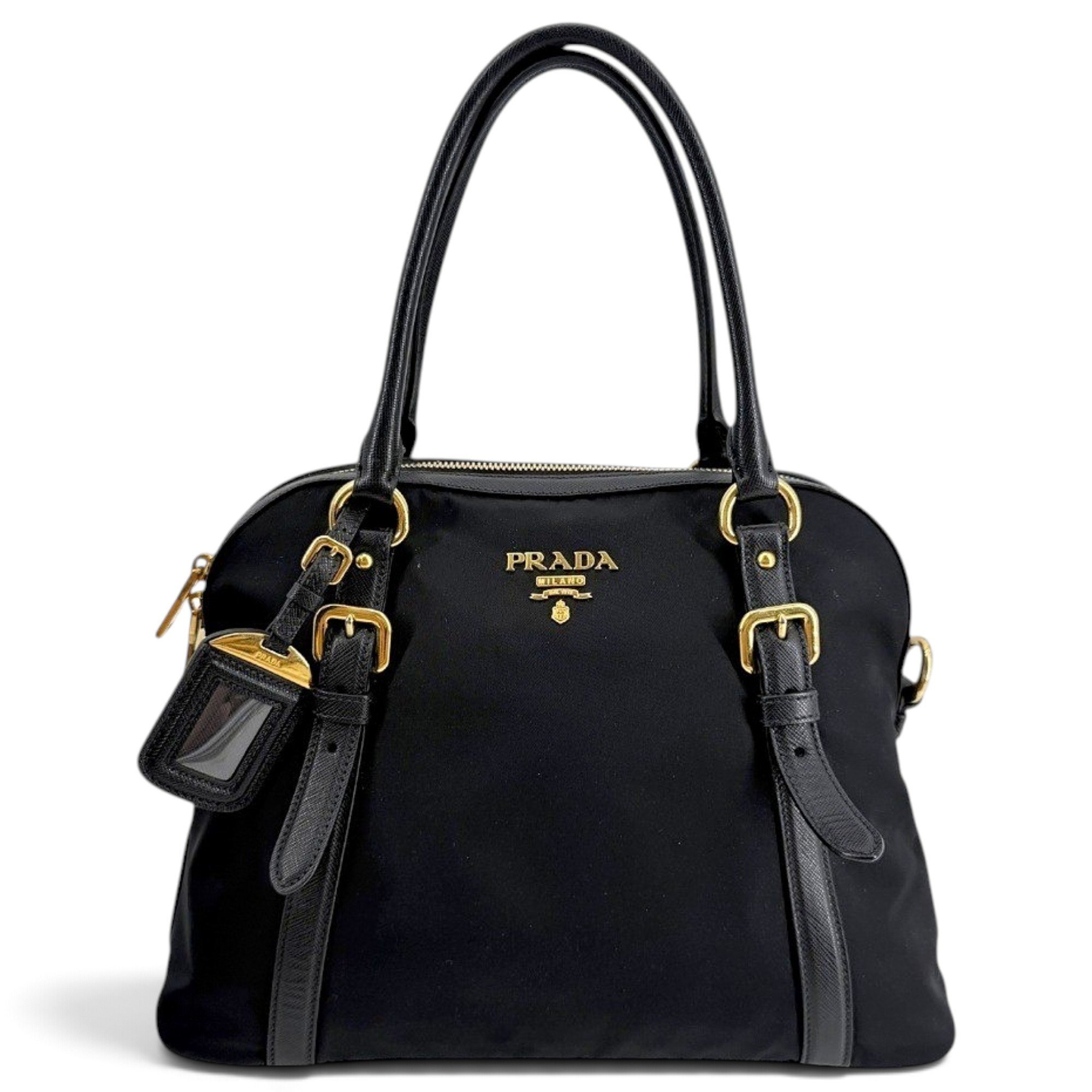 Leather tote