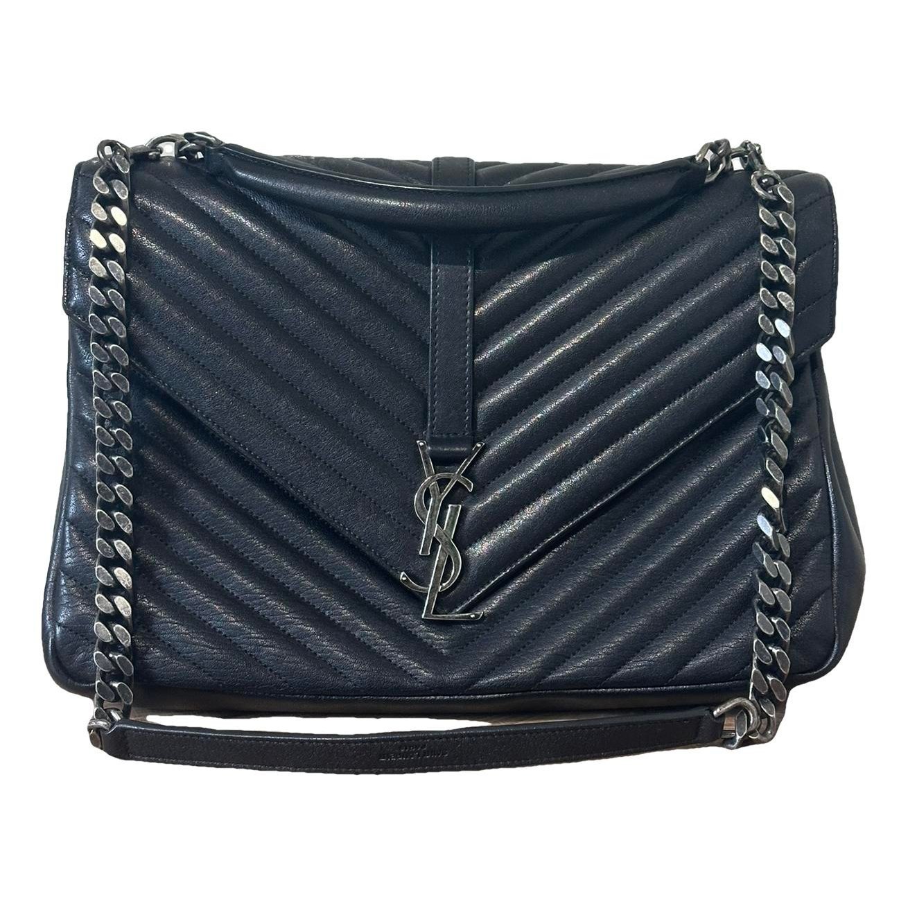 Saint Laurent Collége monogramme leather handbag