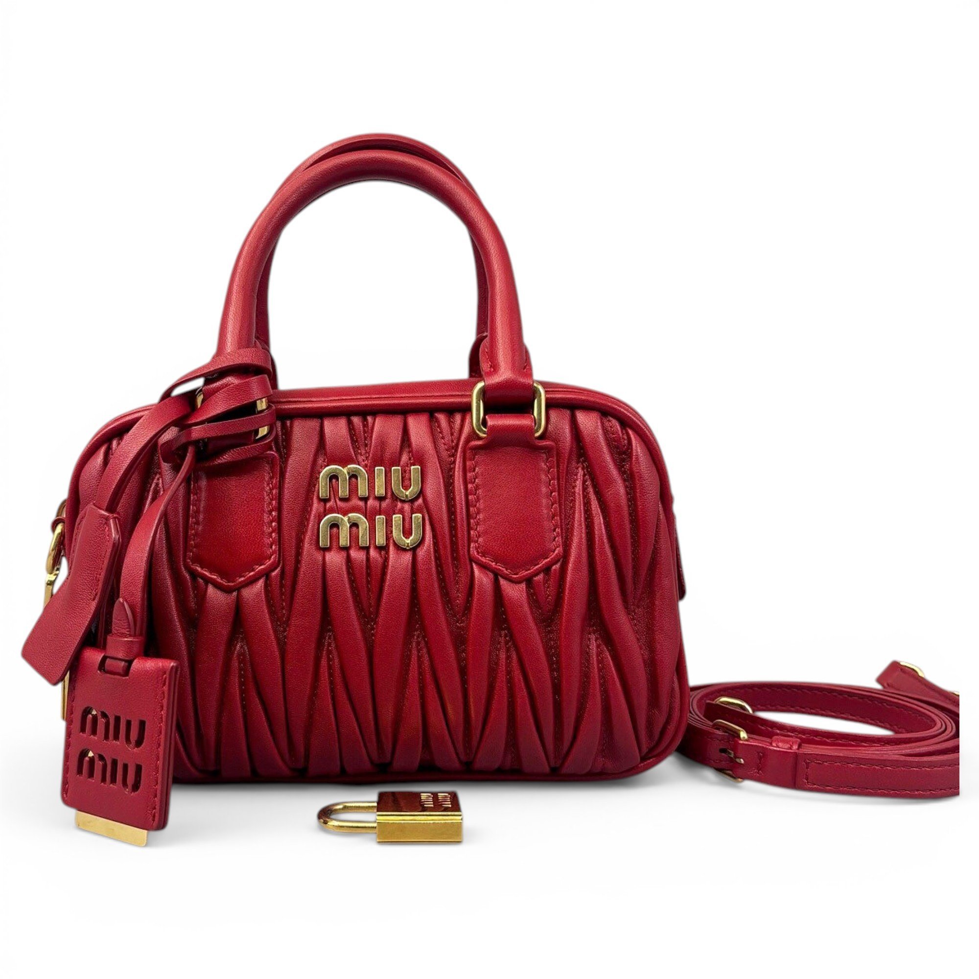 Leather handbag