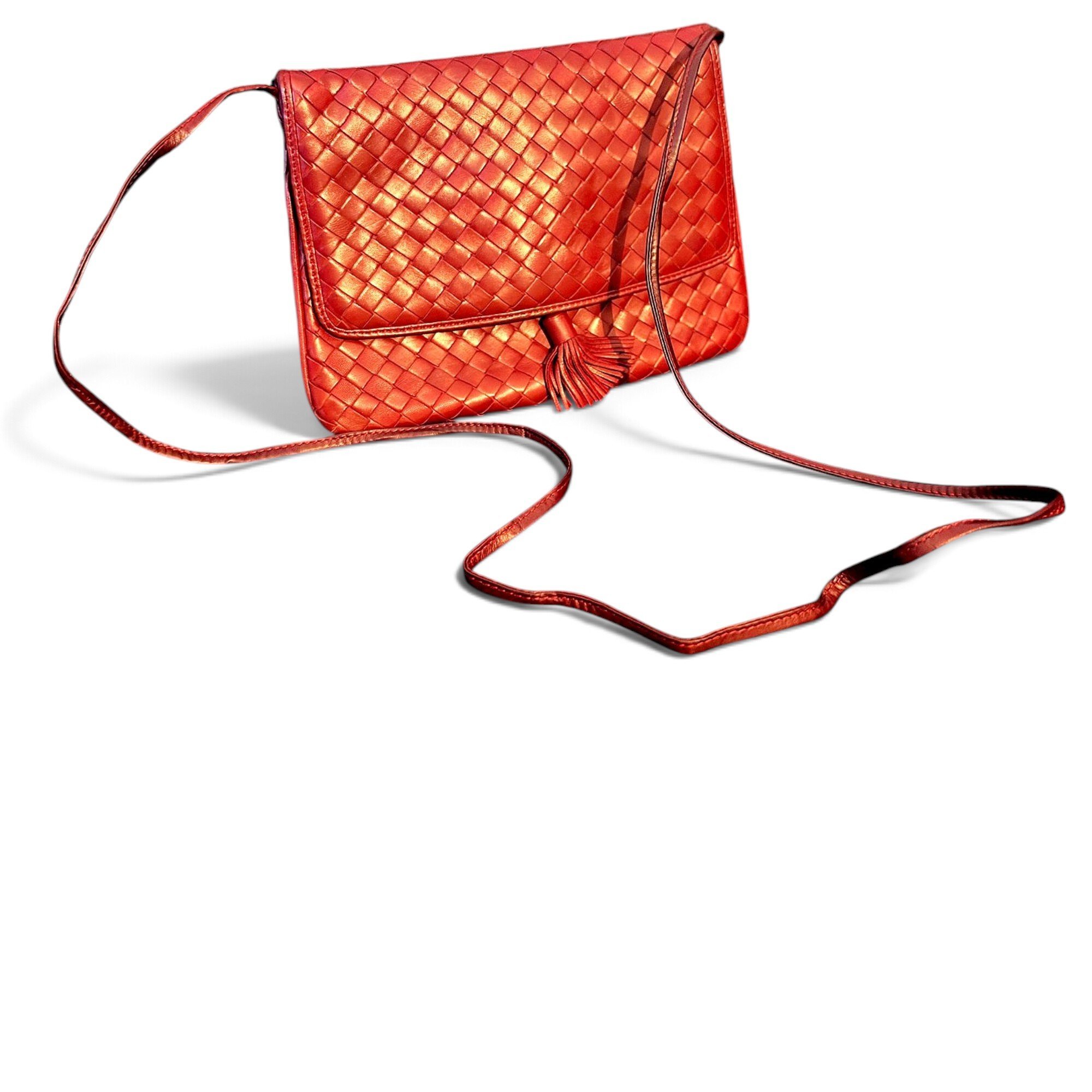 Leather crossbody bag