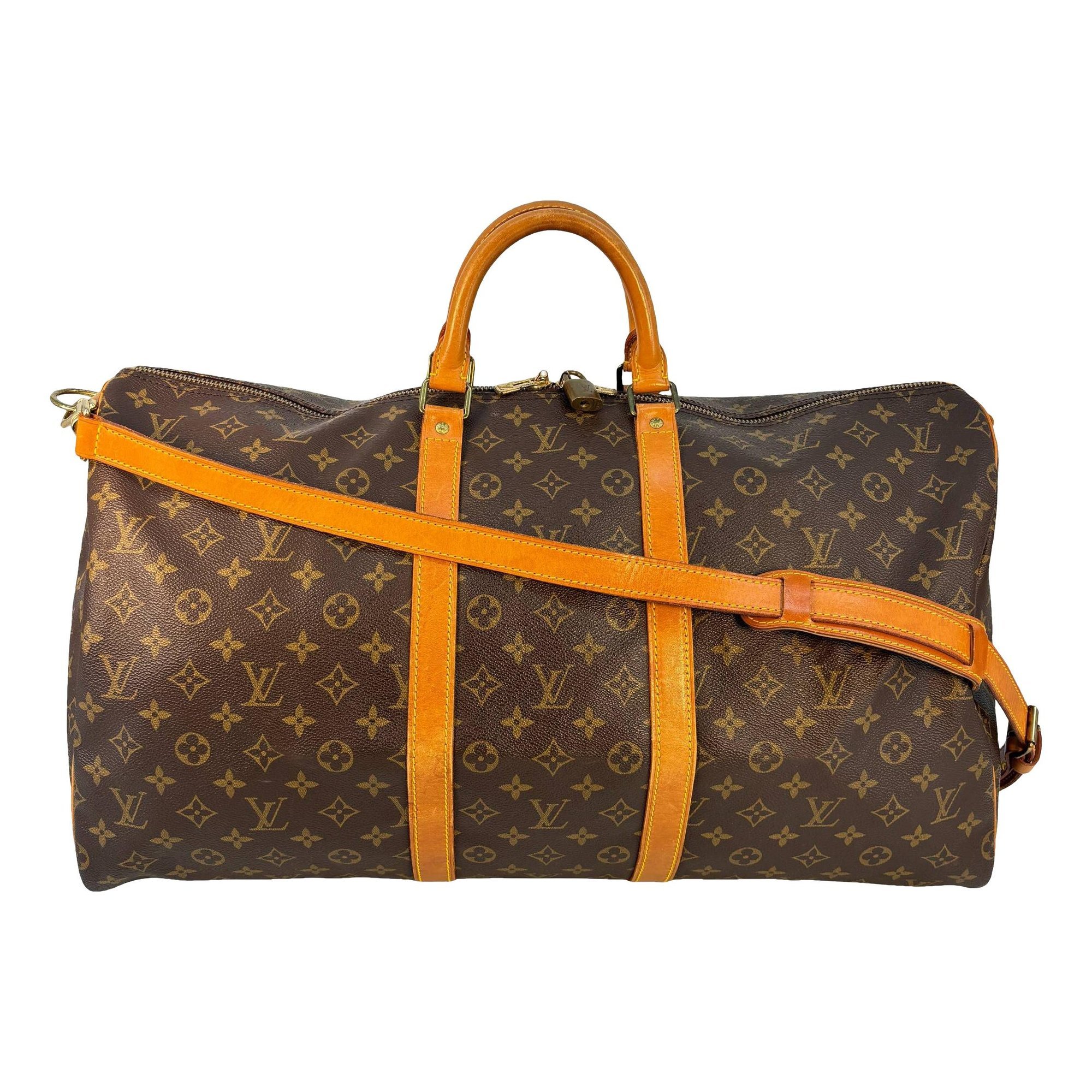Keepall leather 24h bag