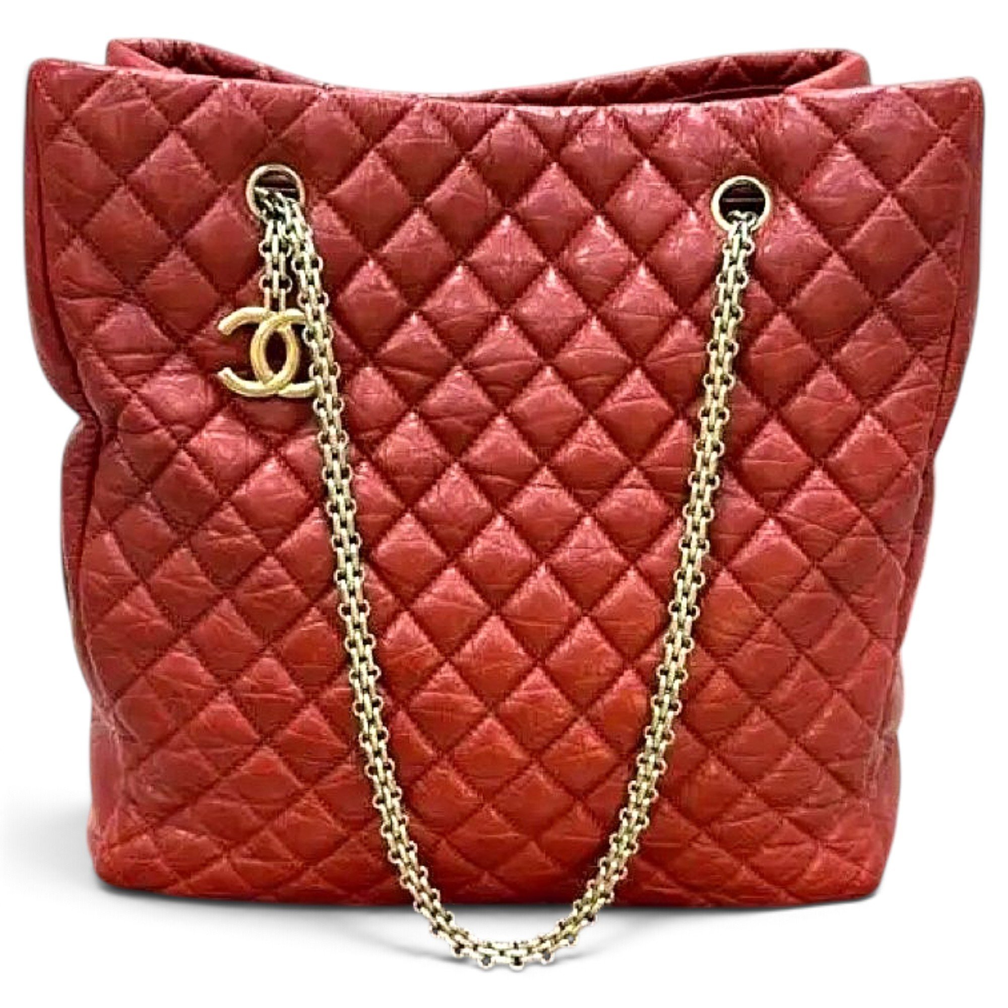 Grand shopping leather tote