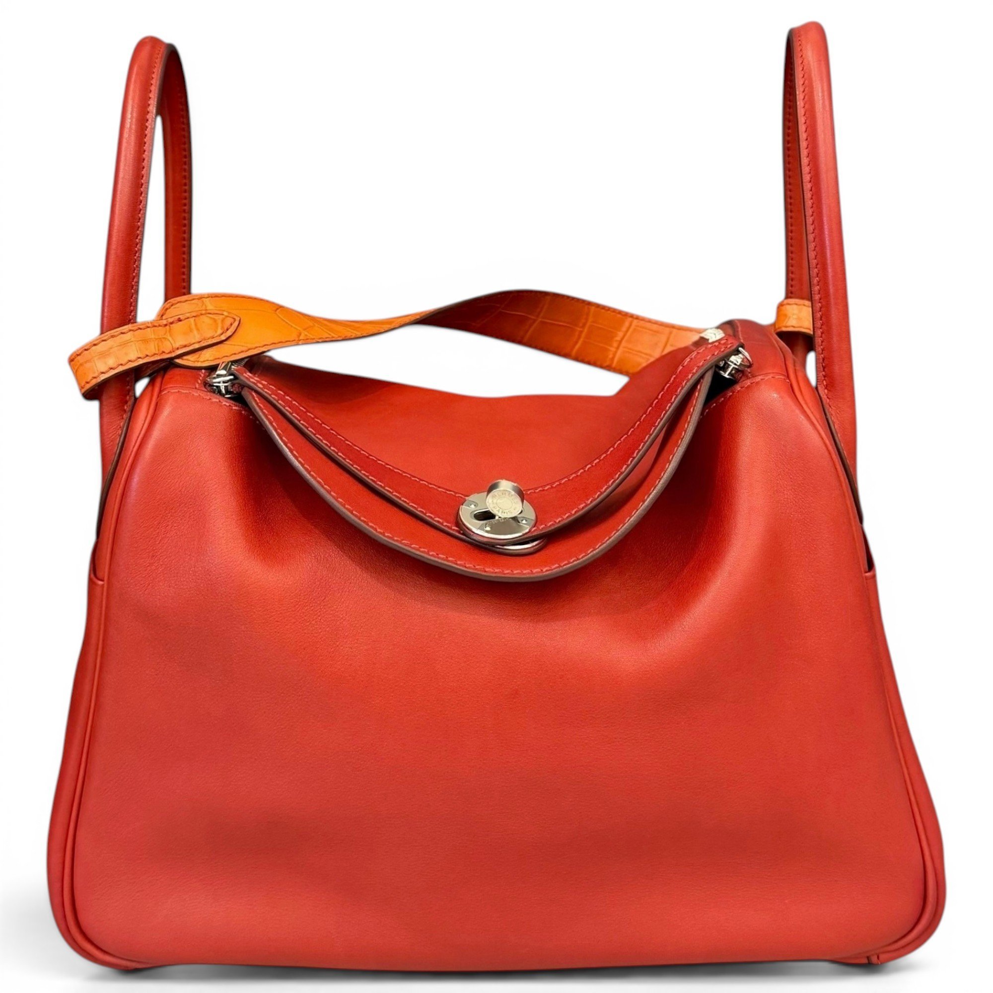 Lindy pony-style calfskin handbag