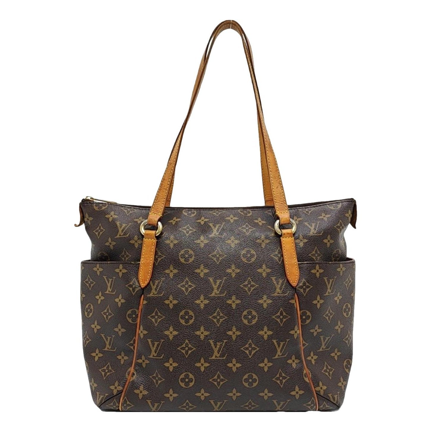 Totally leather handbag