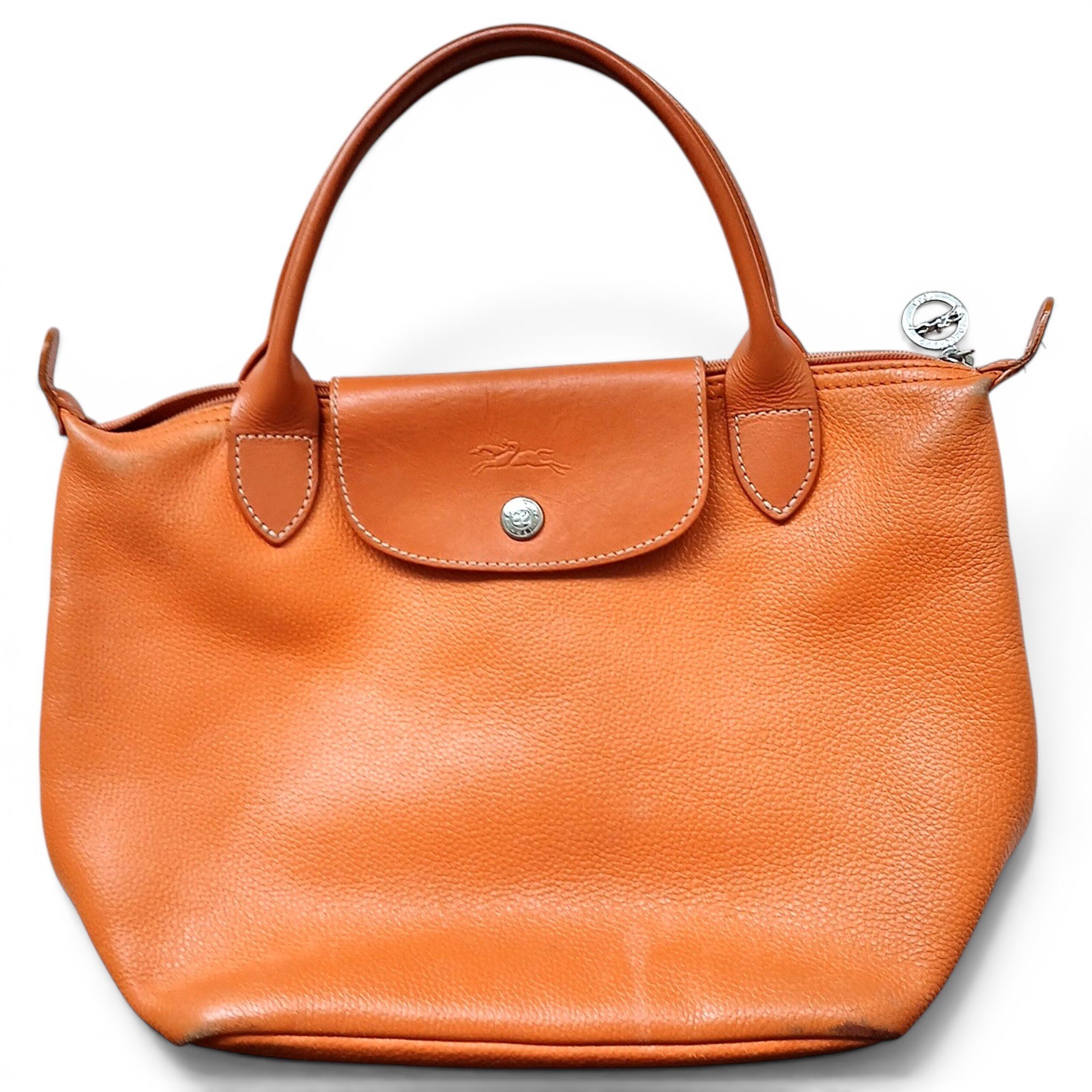 Pliage leather handbag