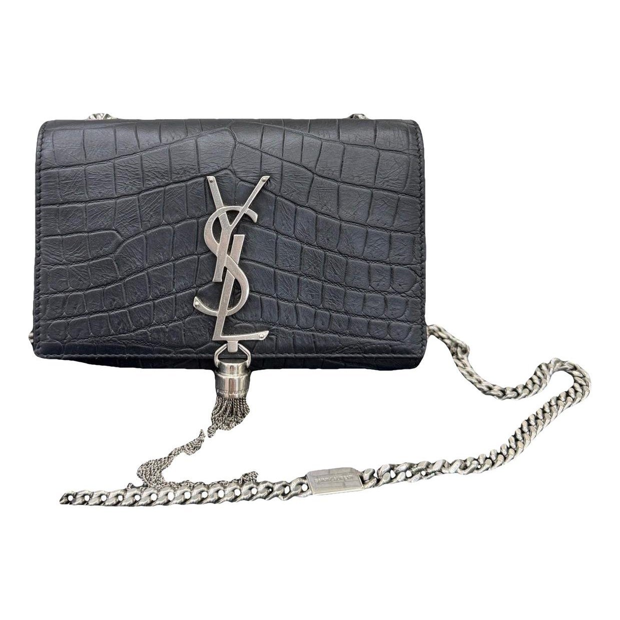 Pompom Kate leather handbag