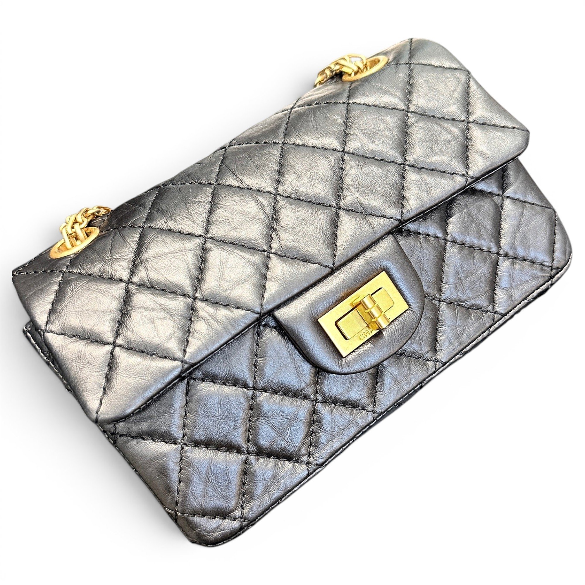 2.55 leather handbag