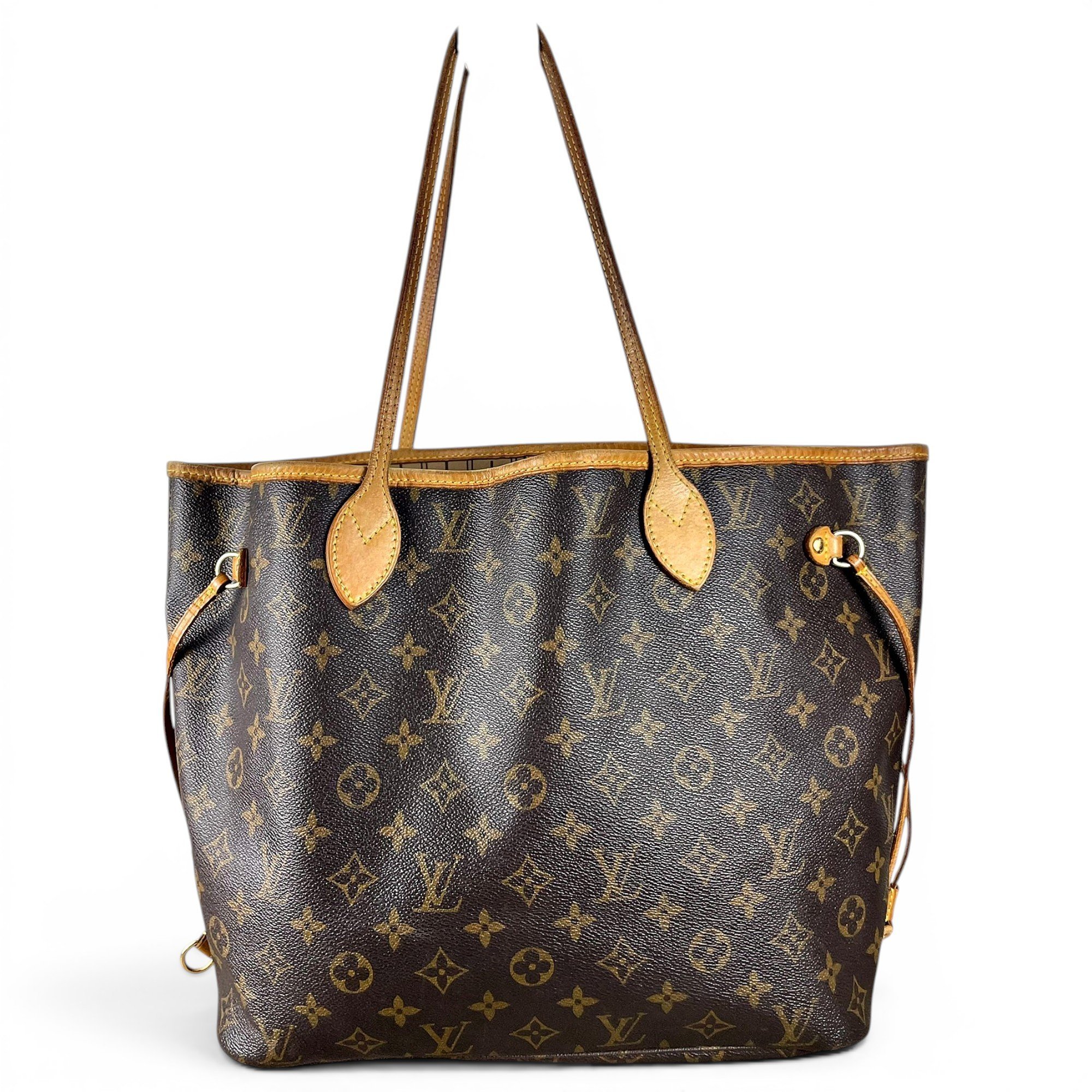 Neverfull leather handbag