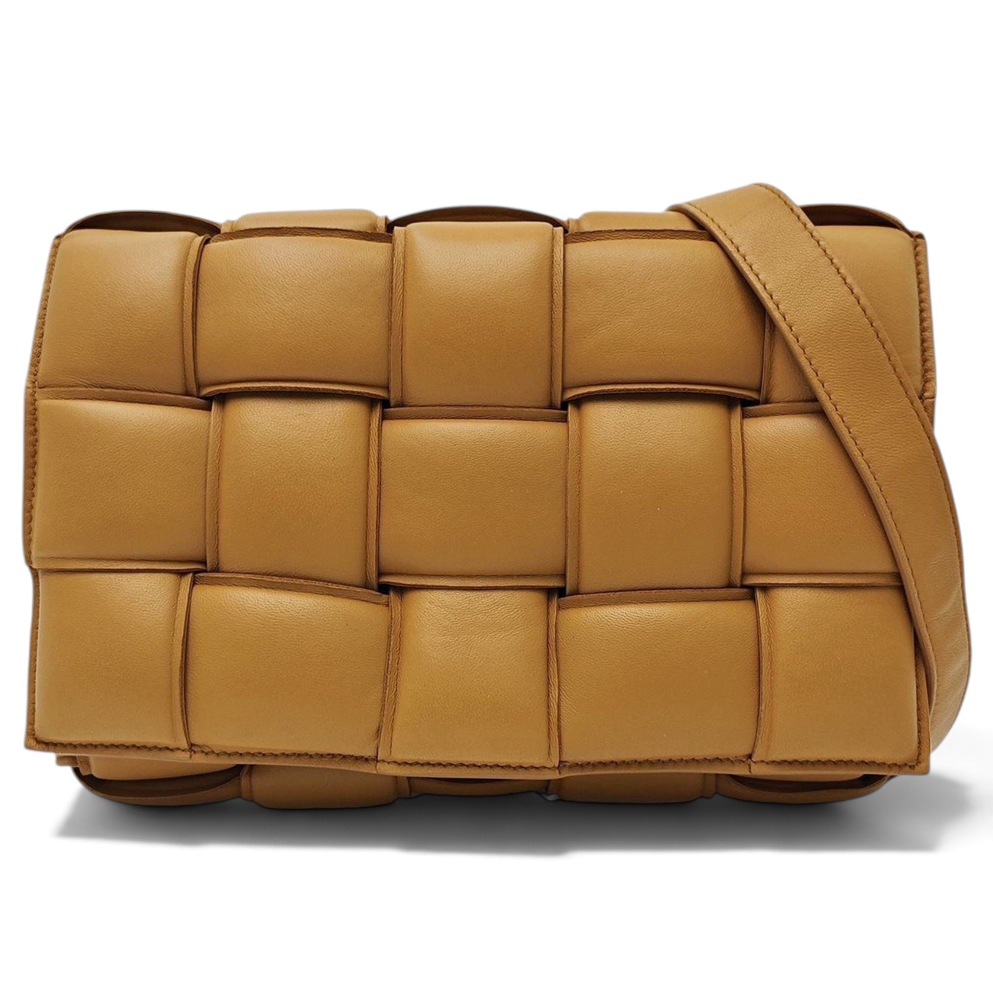 Brick Cassette leather handbag