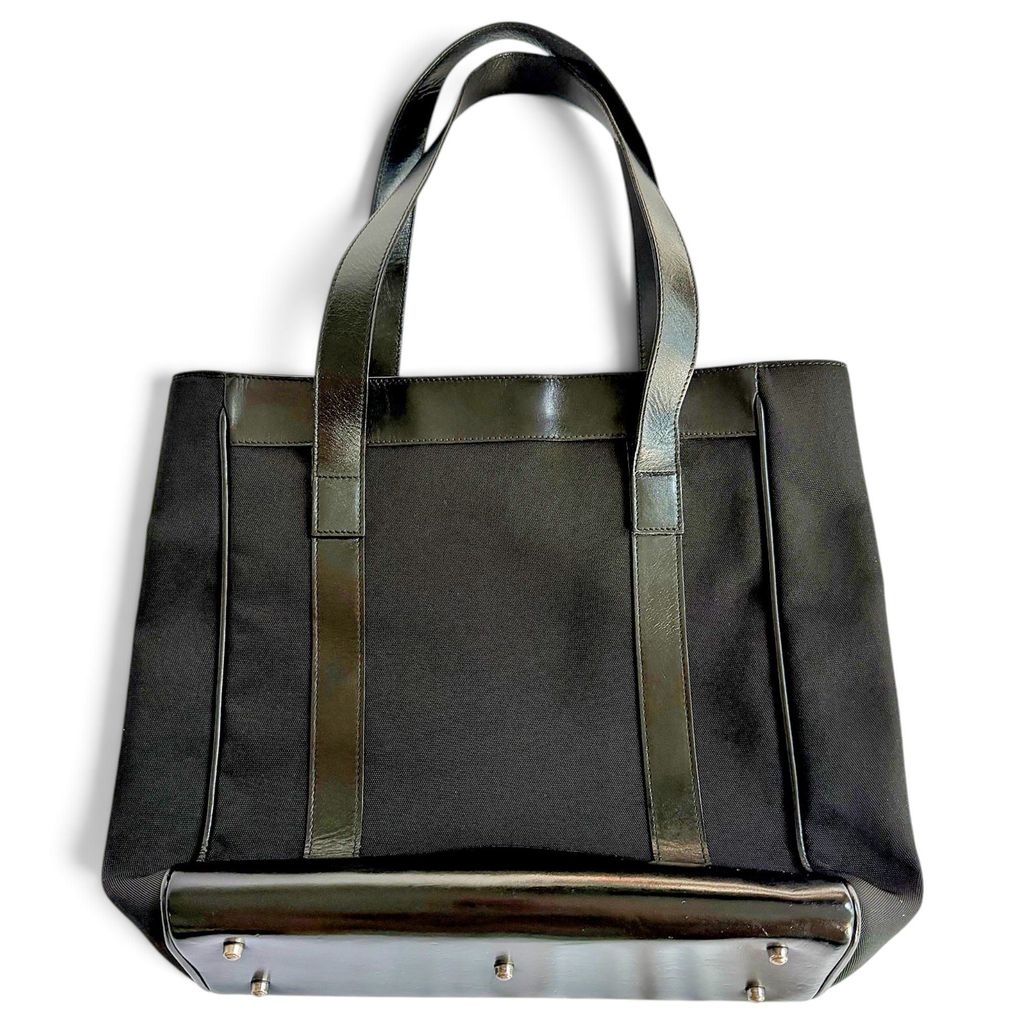 Leather tote