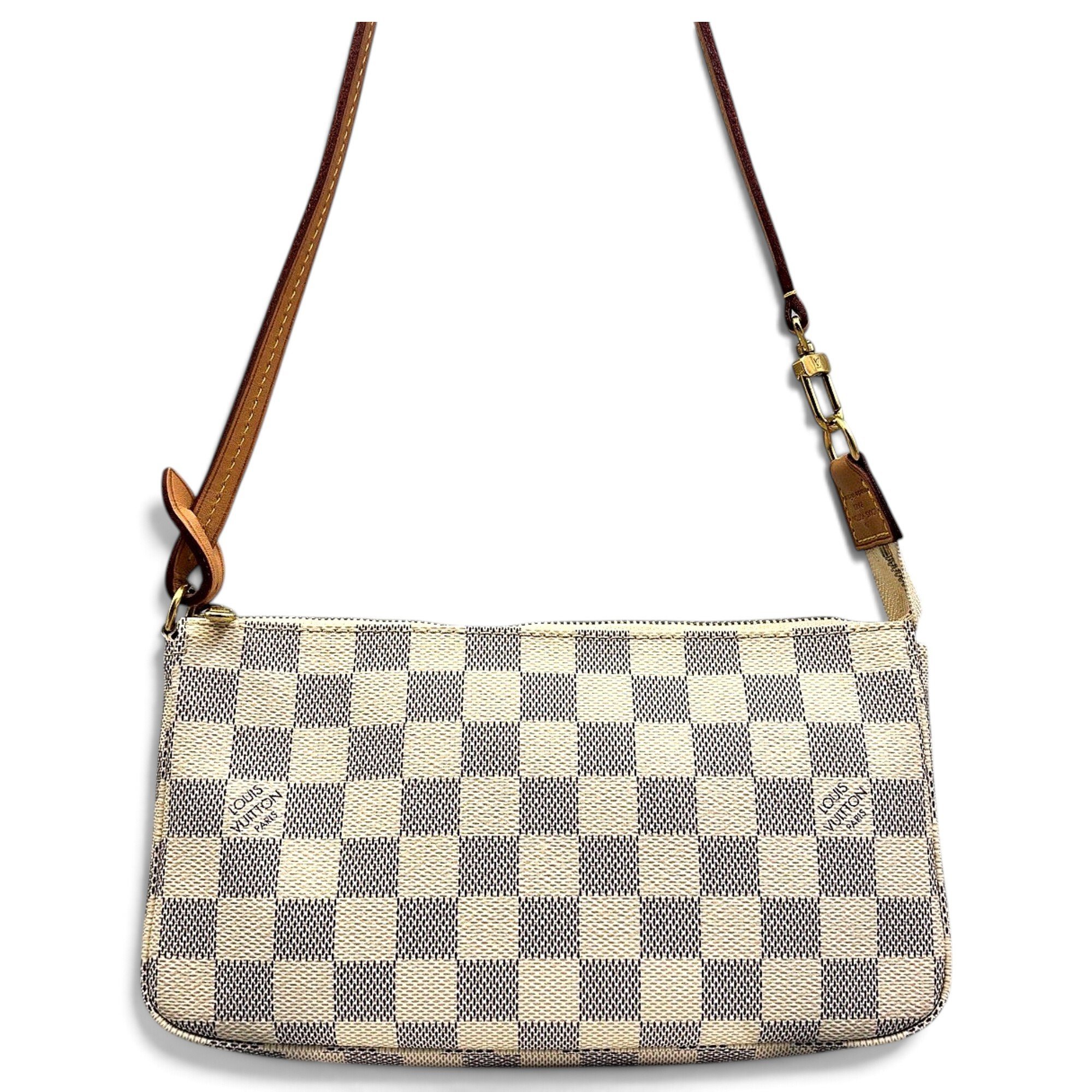 Pochette Accessoire leather handbag