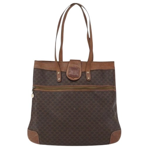 Leather tote