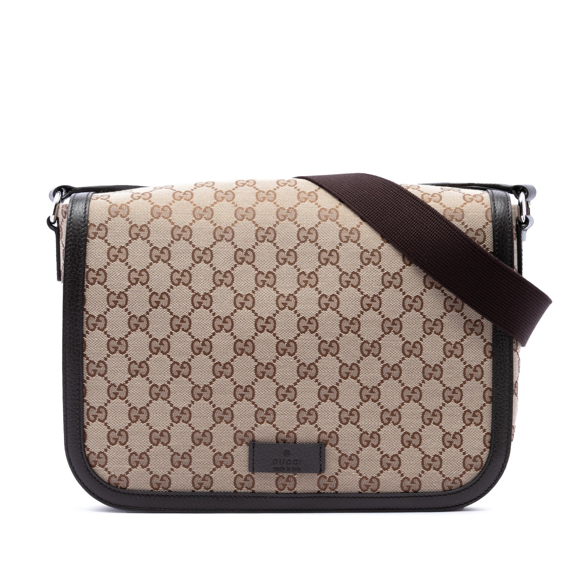Gucci B leather handbag