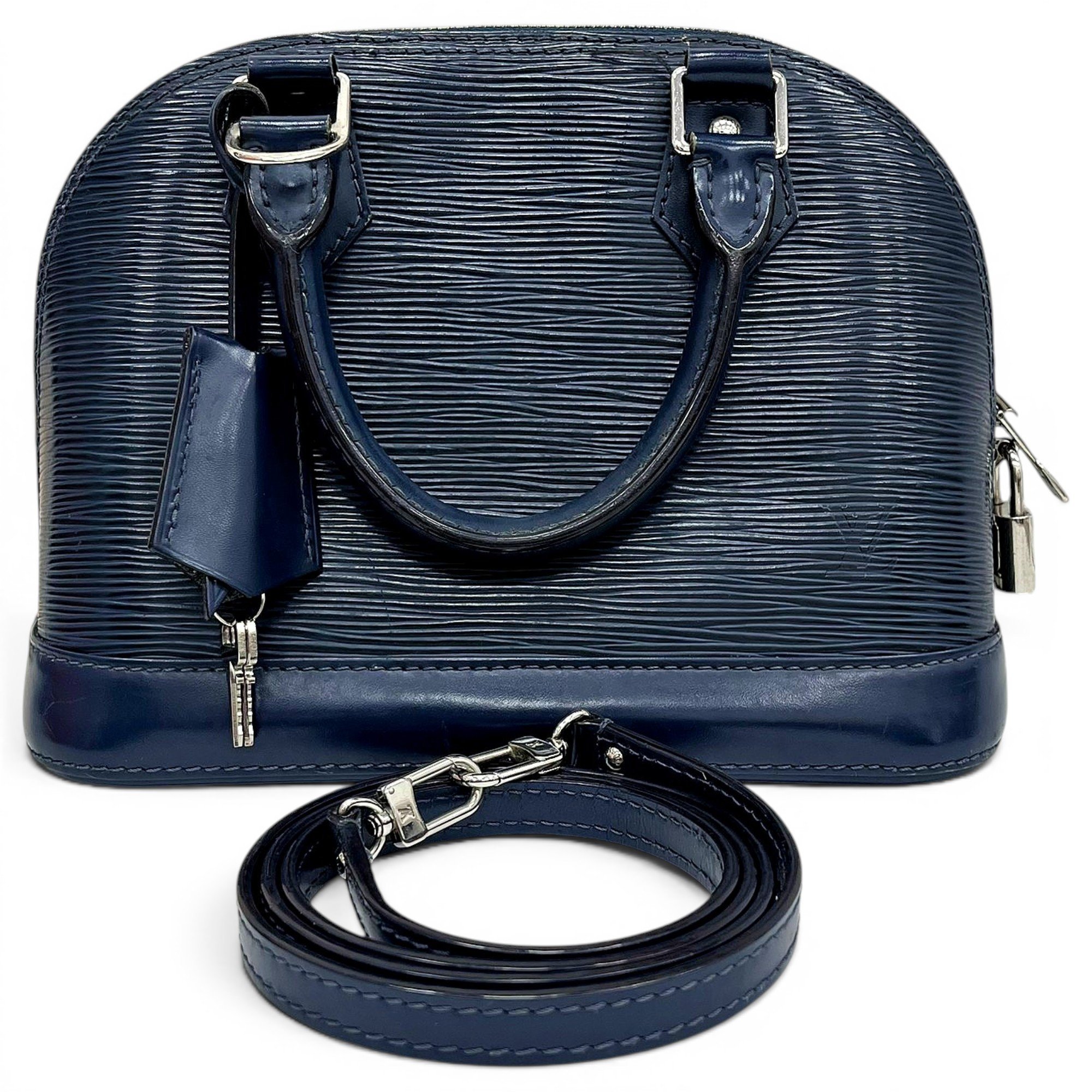 Louis Vuitton Alma BB leather handbag