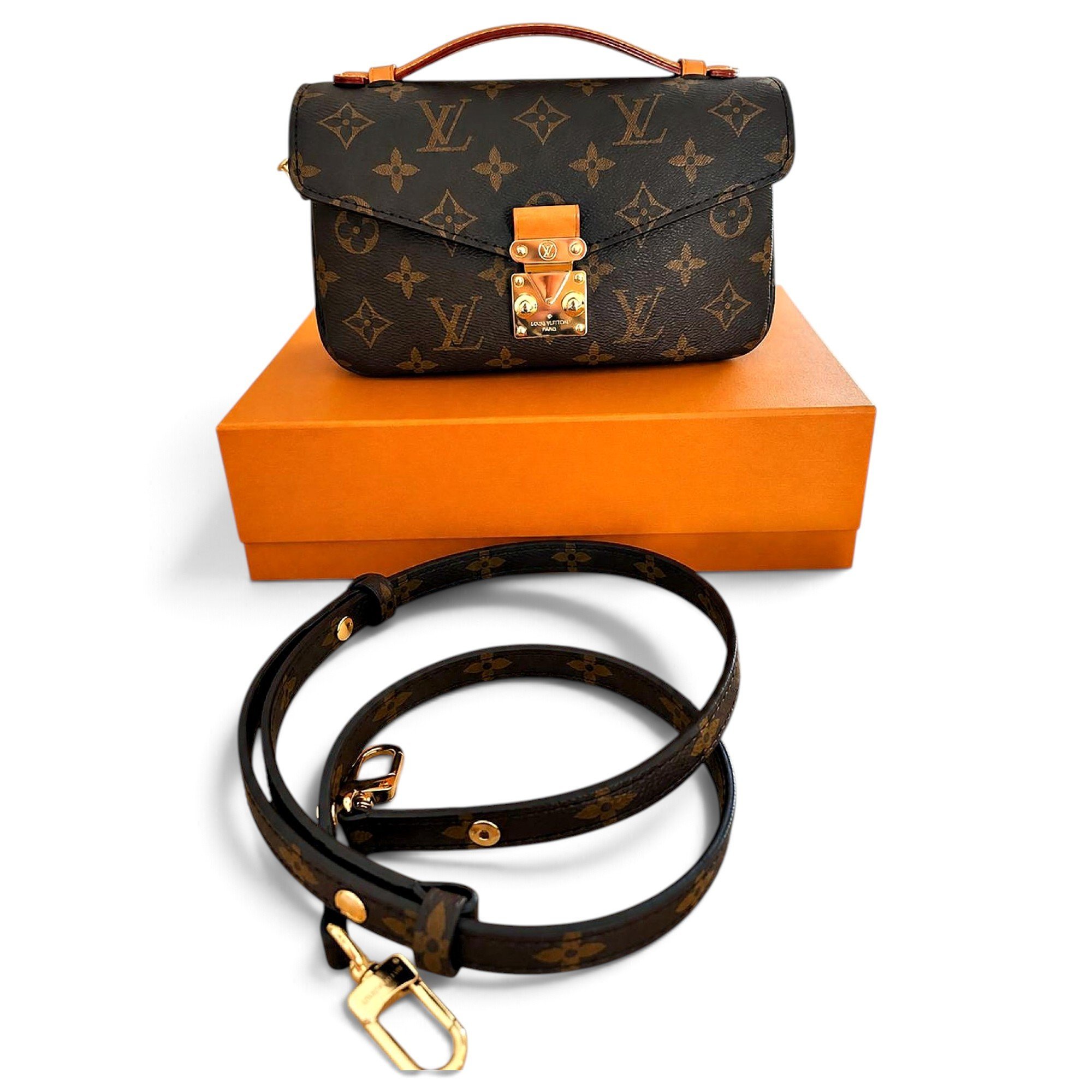 Metis East West cloth crossbody bag