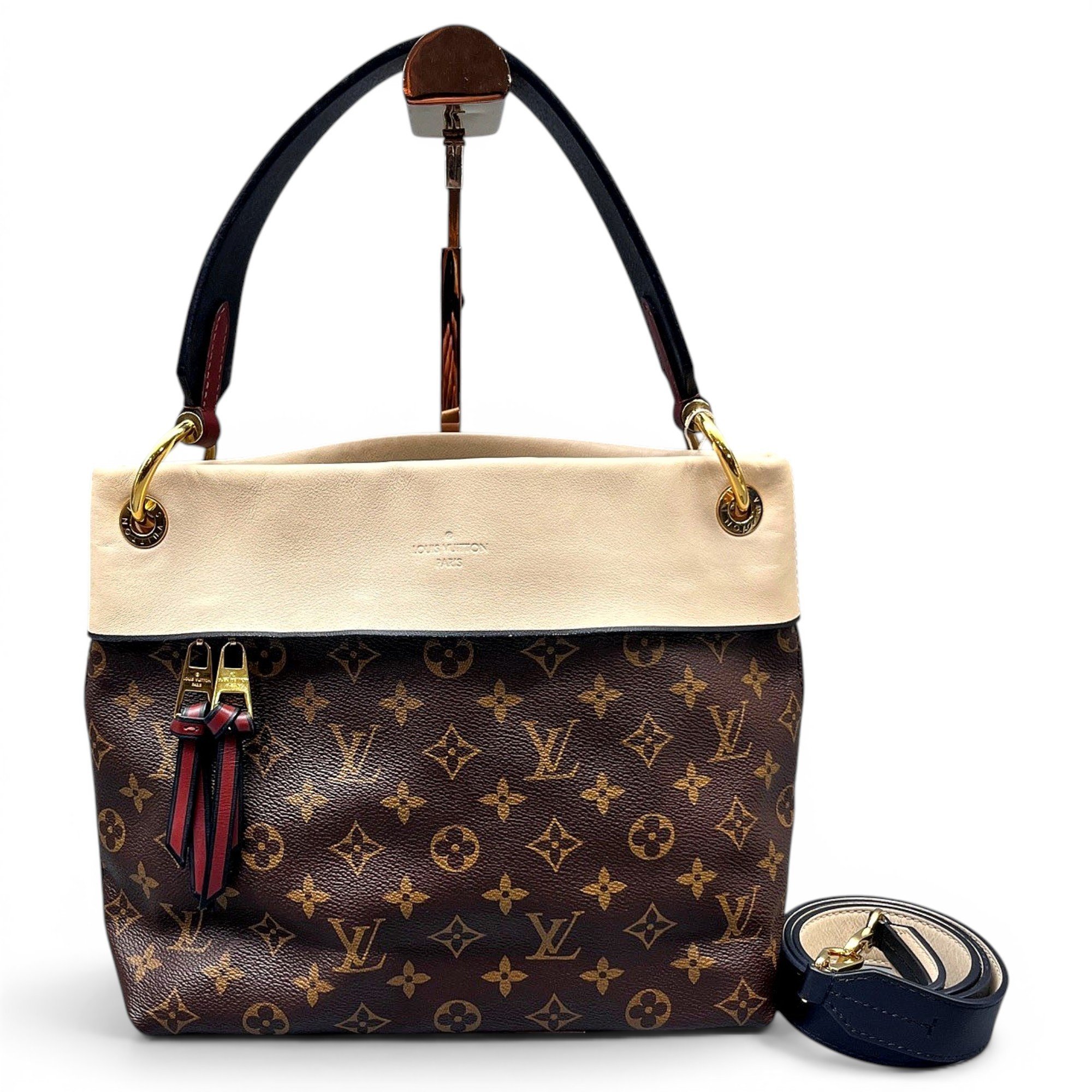 Tuileries leather handbag