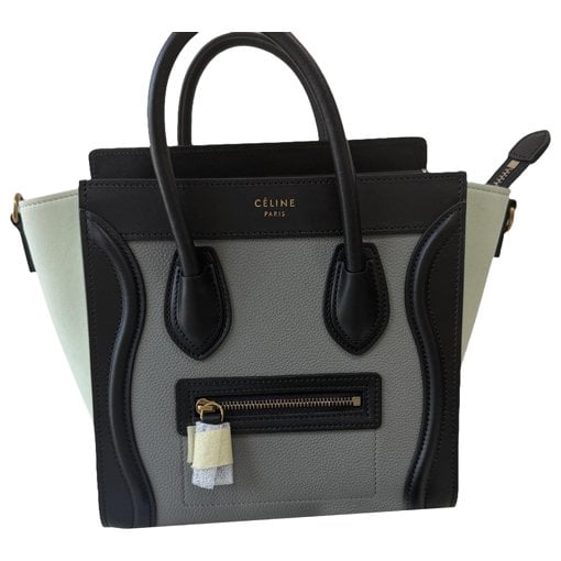 Nano Luggage leather handbag