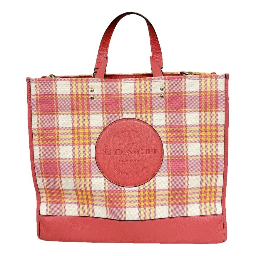 Leather tote