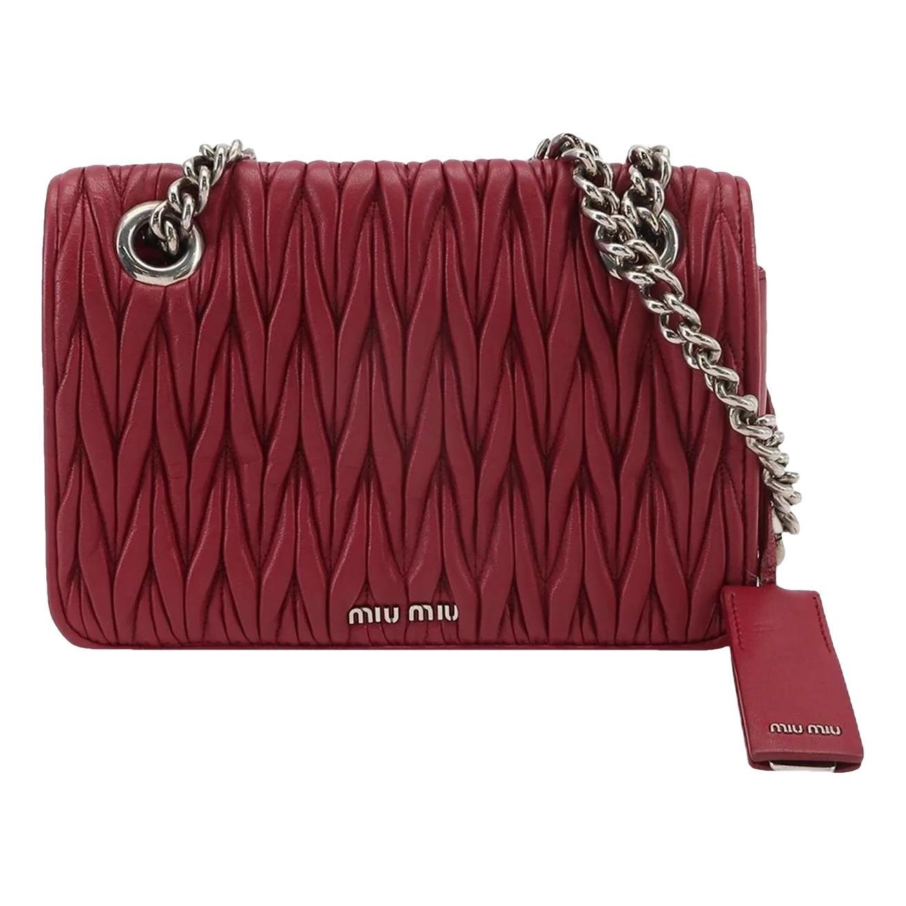 Leather mini bag
