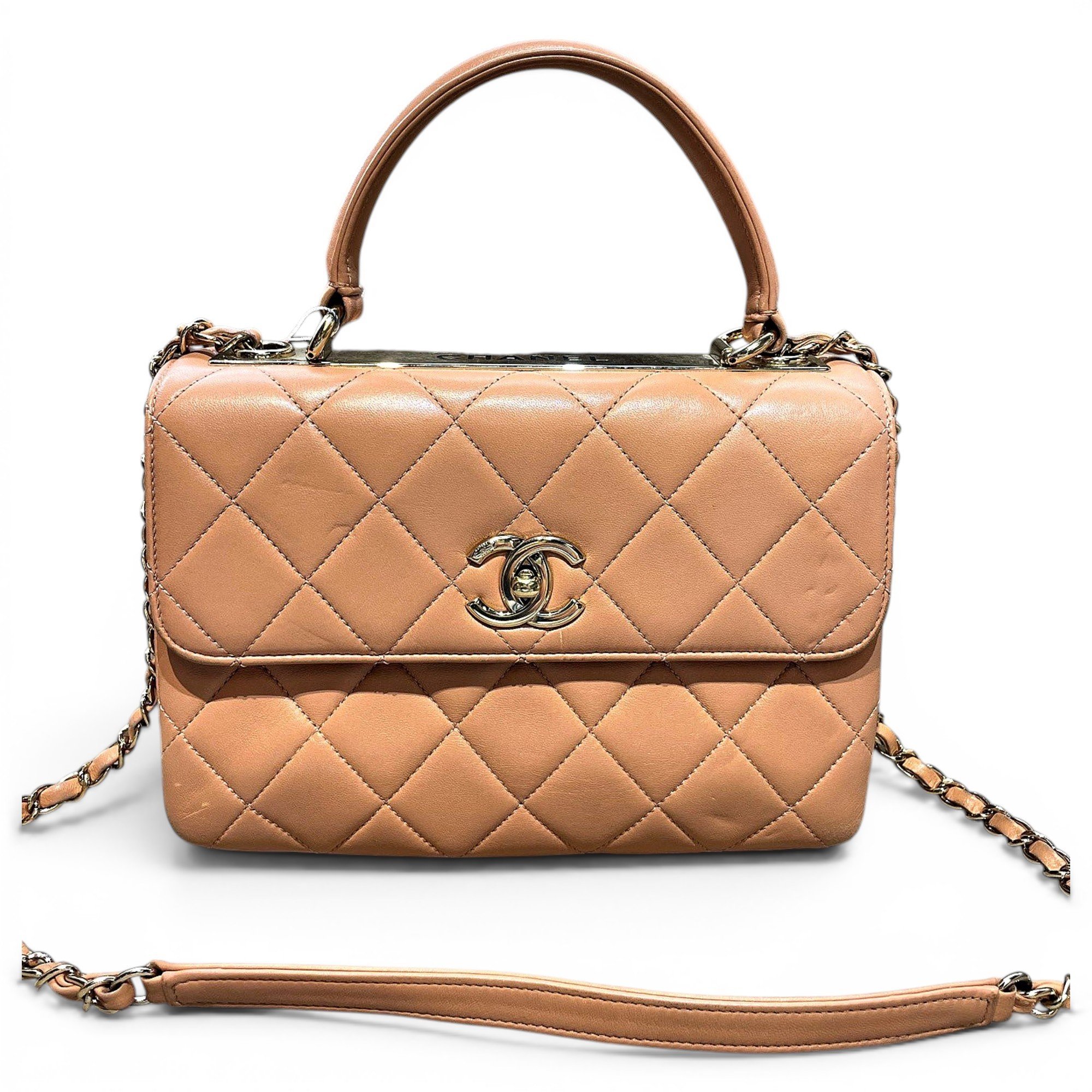 Leather handbag